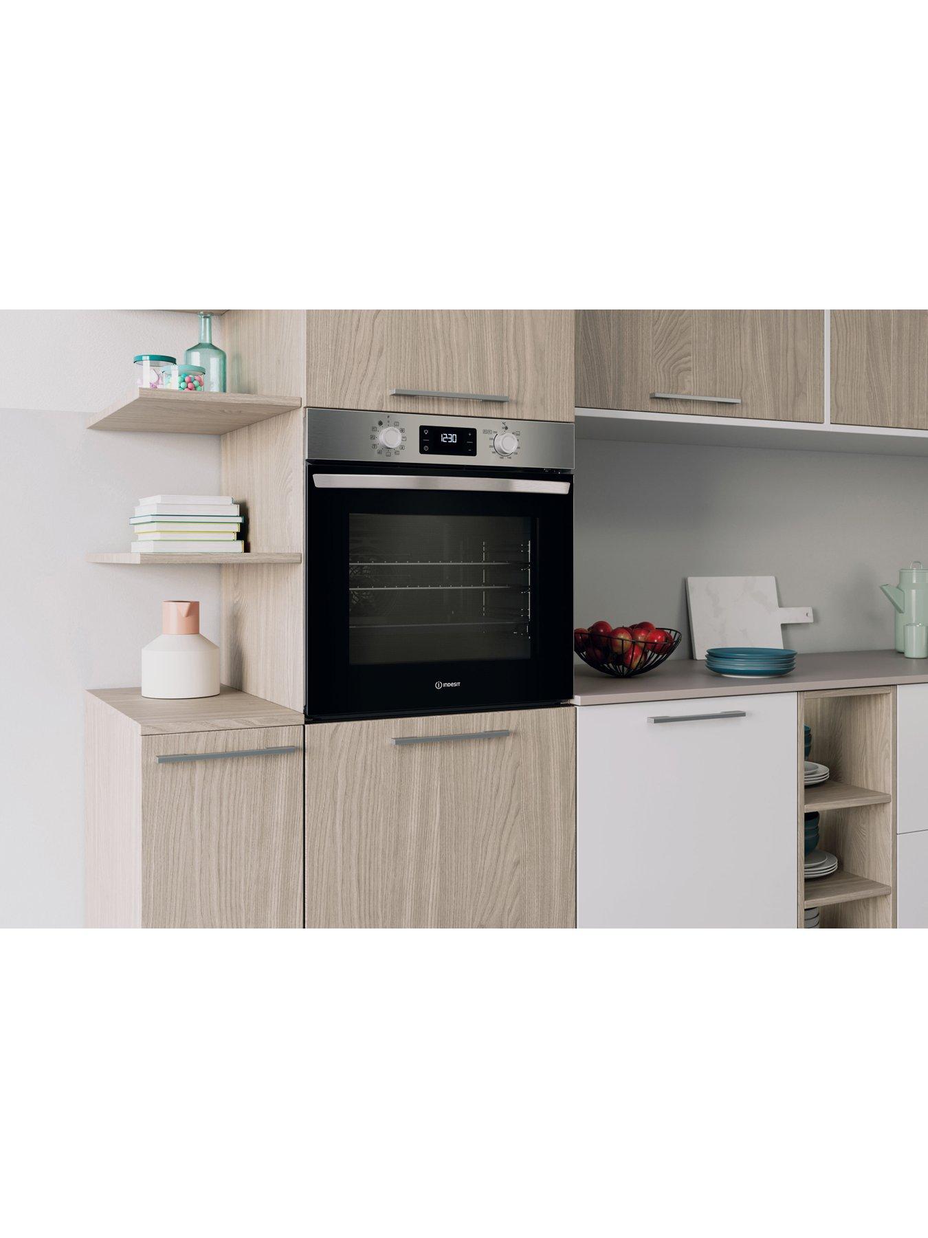  image of indesit-io-278p1-x-uk-turnampgo-single-oven-silver