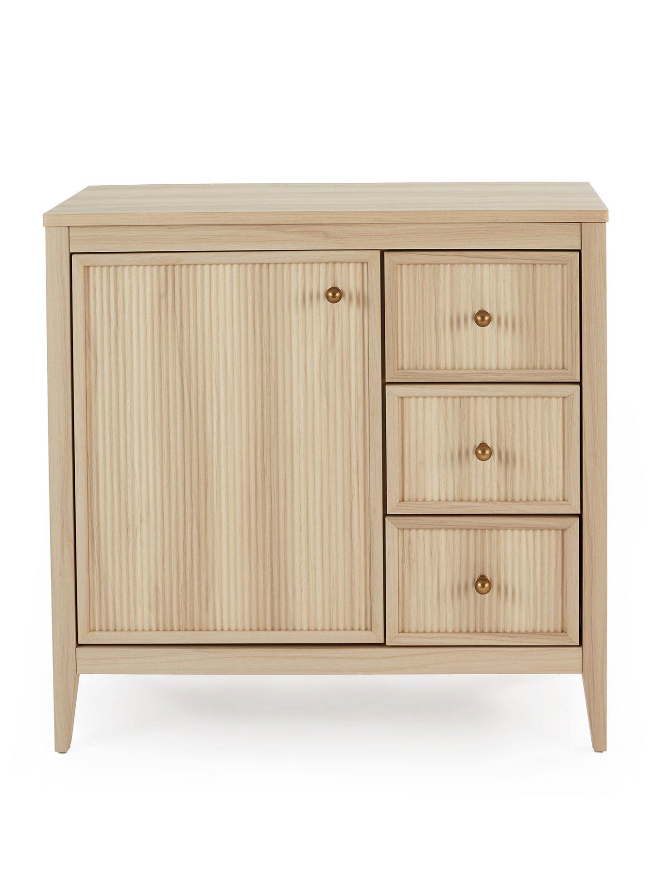  image of michelle-keegan-home-lindley-compact-sideboard-oak--fscreg-certified