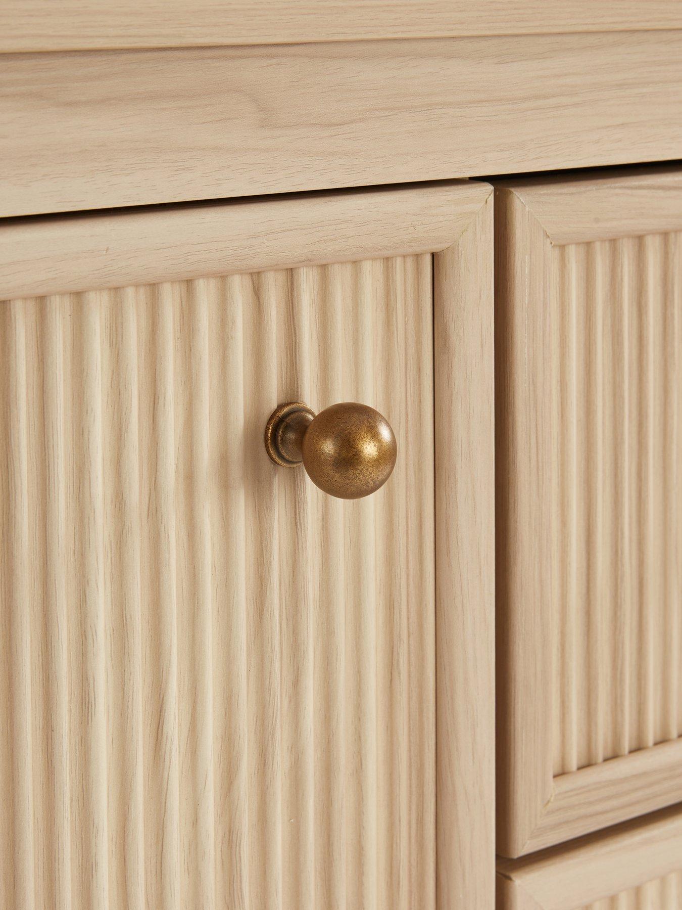  image of michelle-keegan-home-lindley-compact-sideboard-oak--fscreg-certified