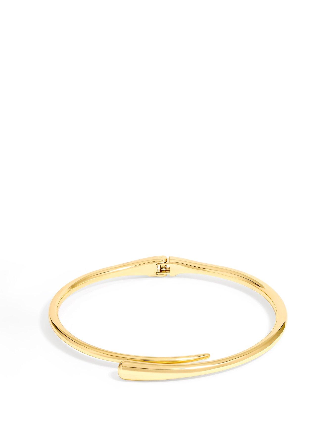 Image 1 of 1 of Jon Richard Gold Plated Torque Necklace