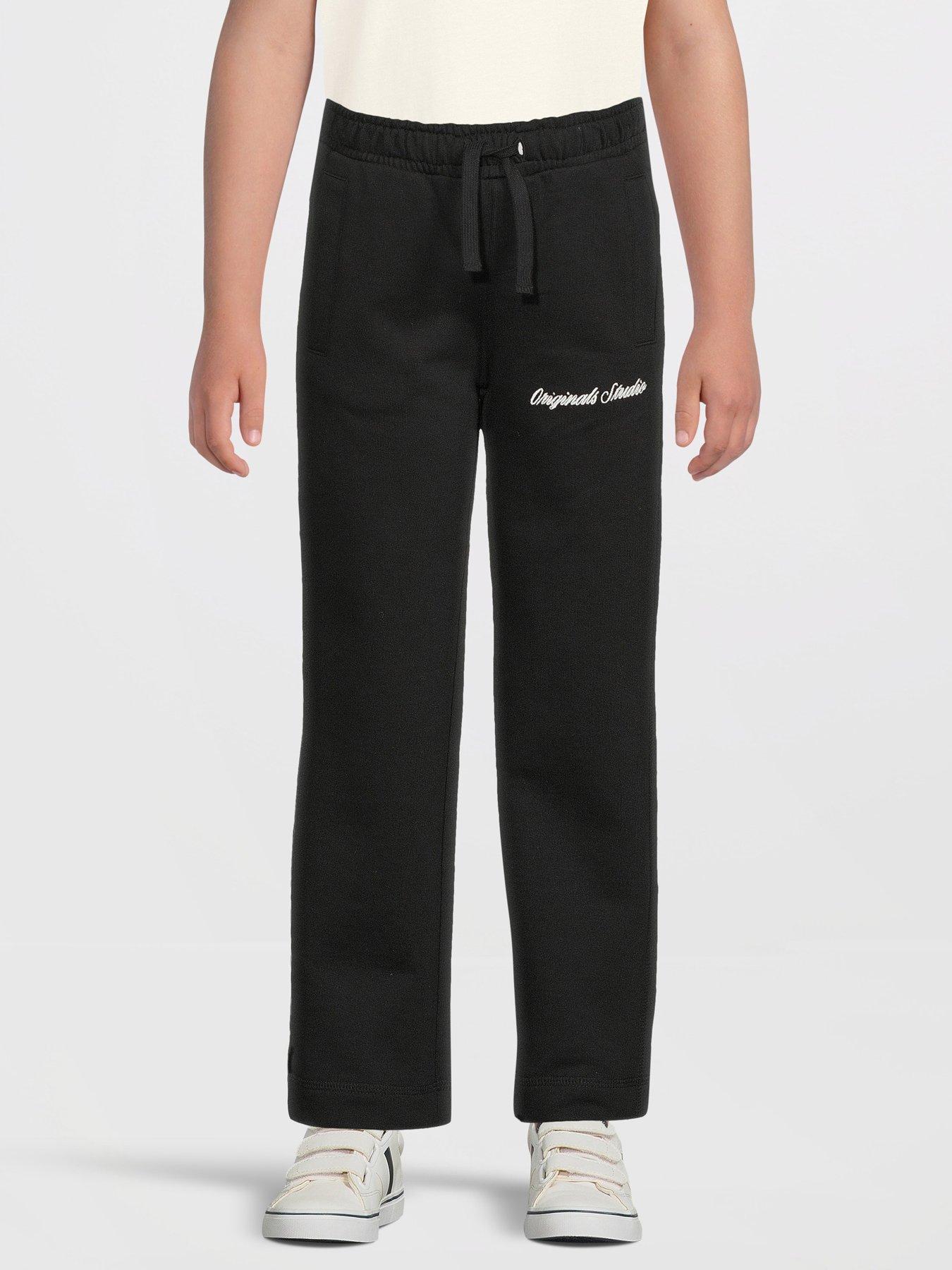 Jack & Jones Mini Younger Boys Kane Sweat Pants - Black