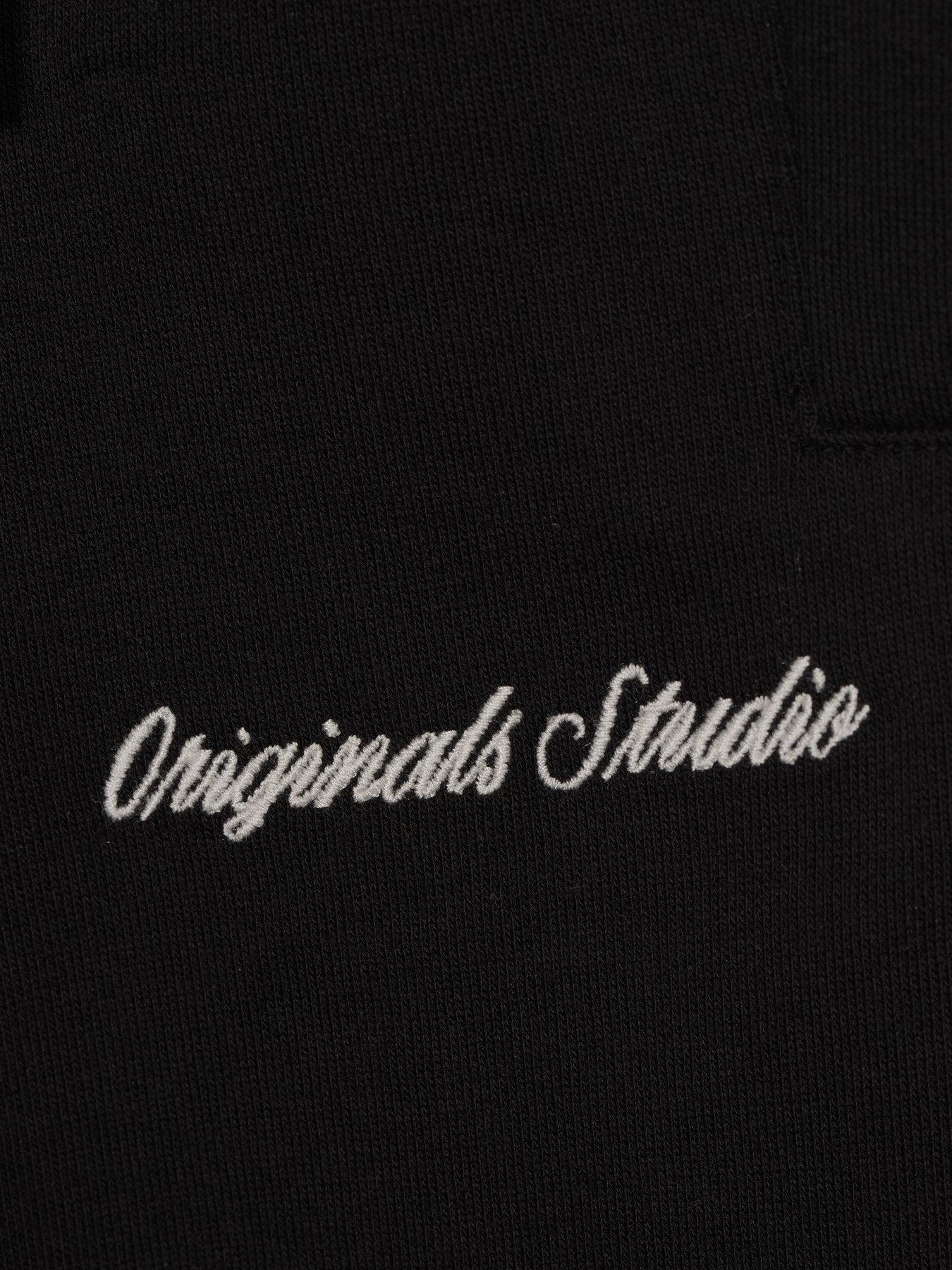 Image 4 of 5 of Jack & Jones Mini Younger Boys Kane Sweat Pants - Black