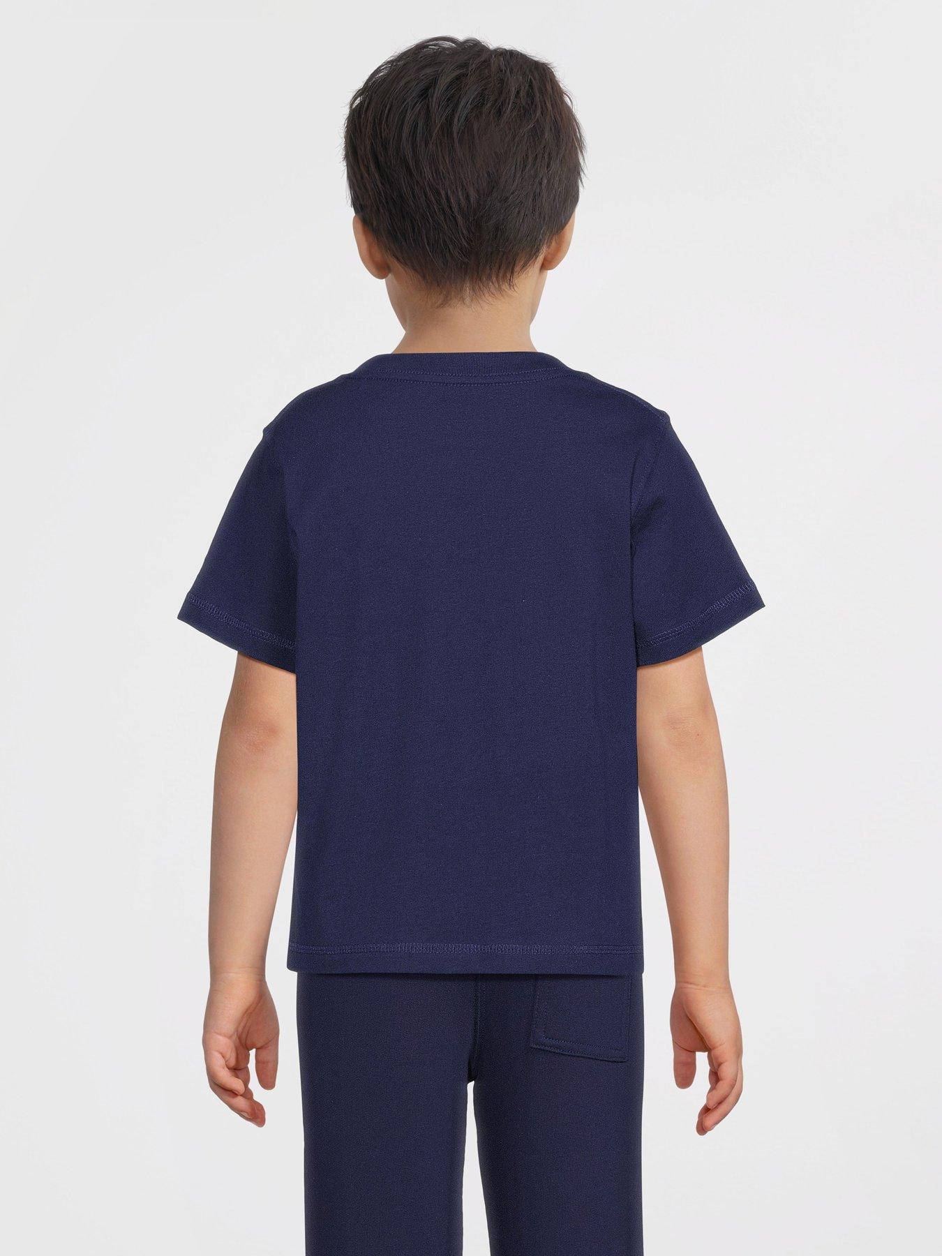  image of jack-jones-mini-younger-boys-embroidered-short-sleeve-t-shirt-blue