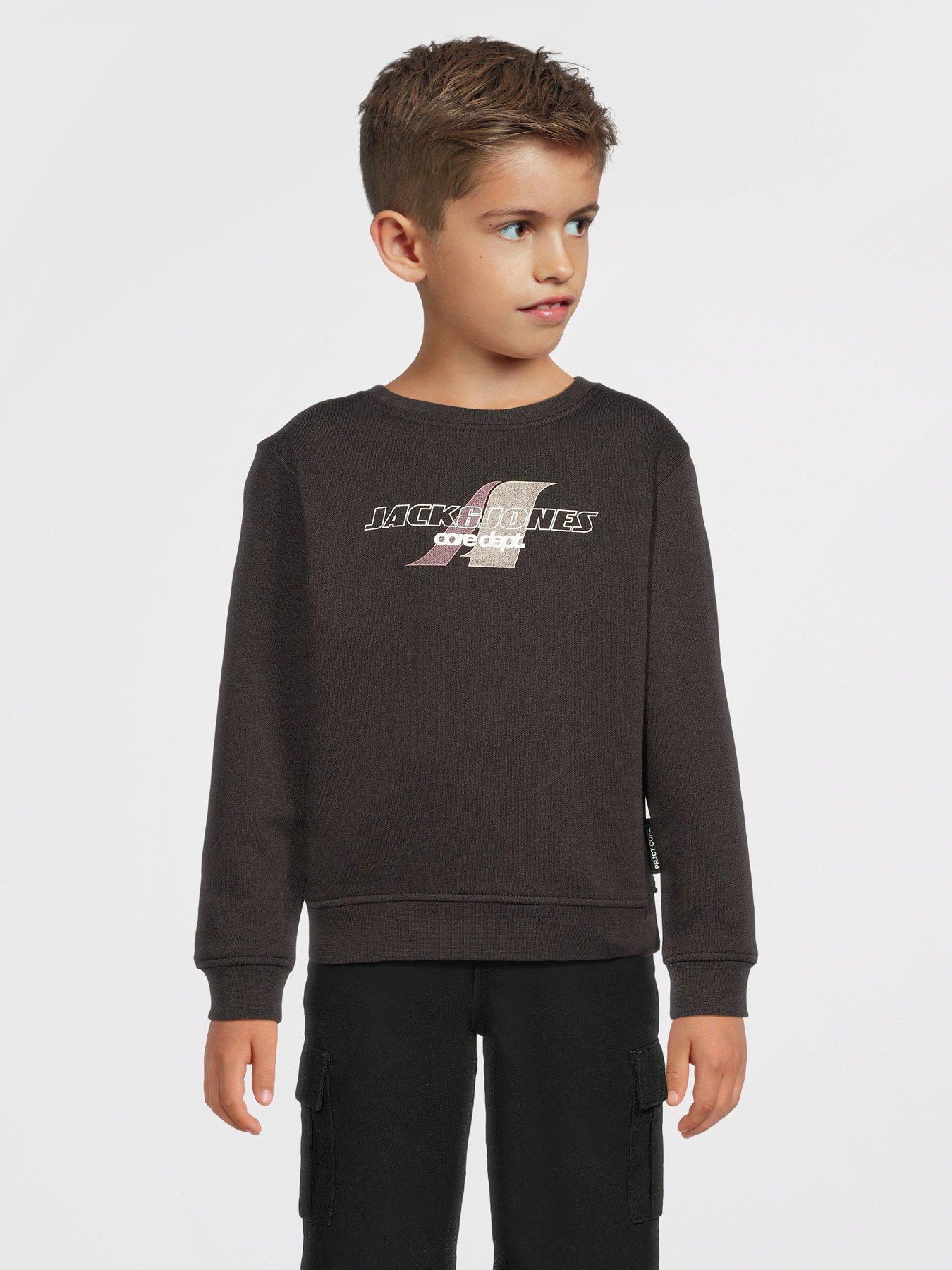 undefined Younger Boys Tier Print Sweatshirt - Black