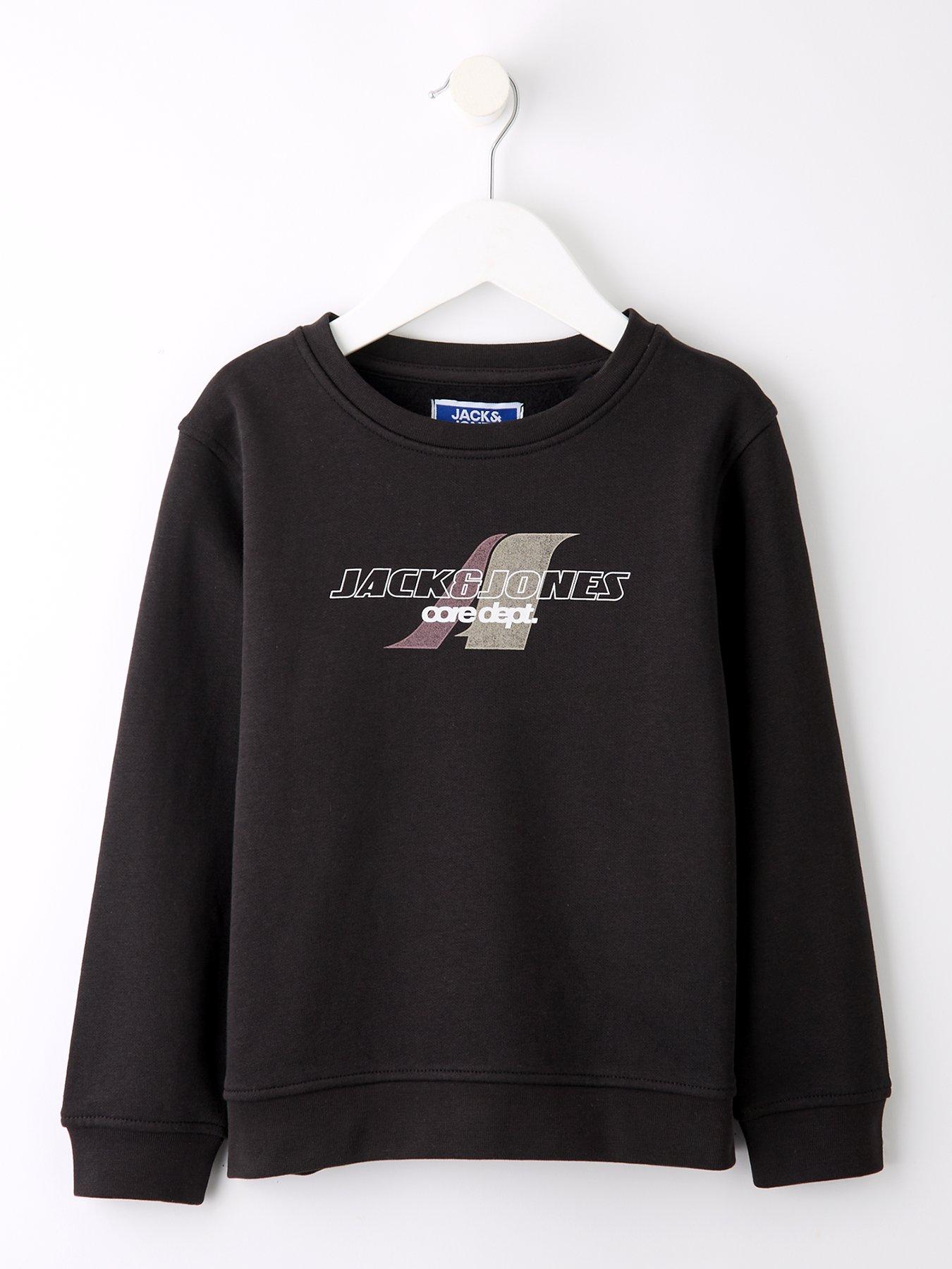 undefined Younger Boys Tier Print Sweatshirt - Black