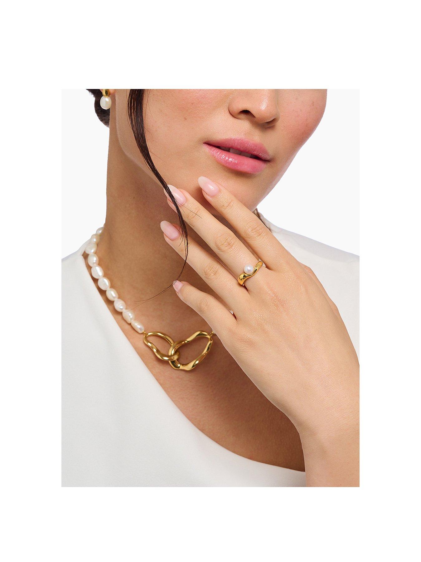 front image of thomas-sabo-natural-beauty-rings-with-pearl