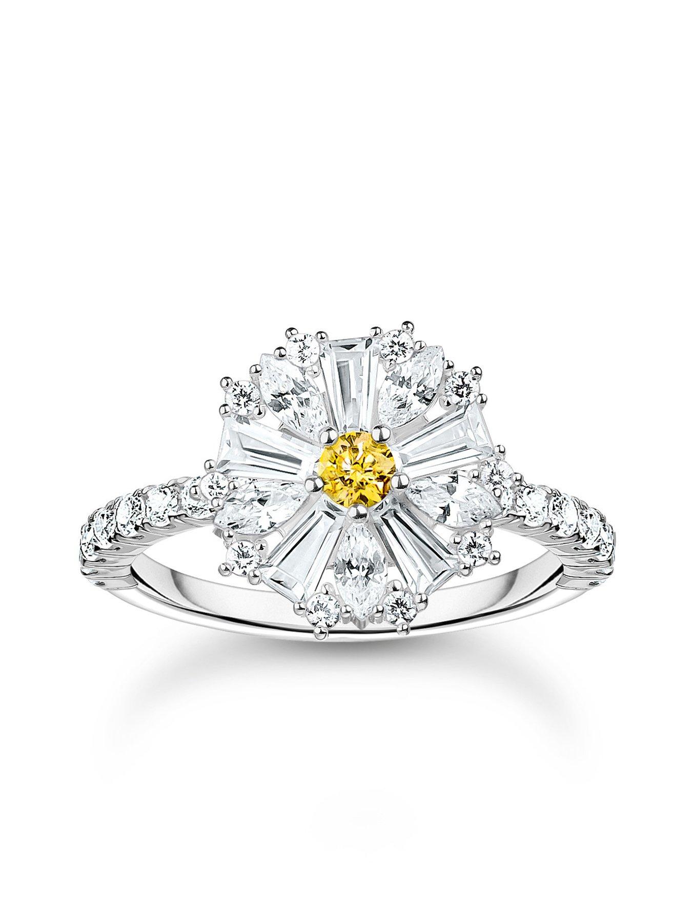 Thomas Sabo Lovely Daisy cocktail ring