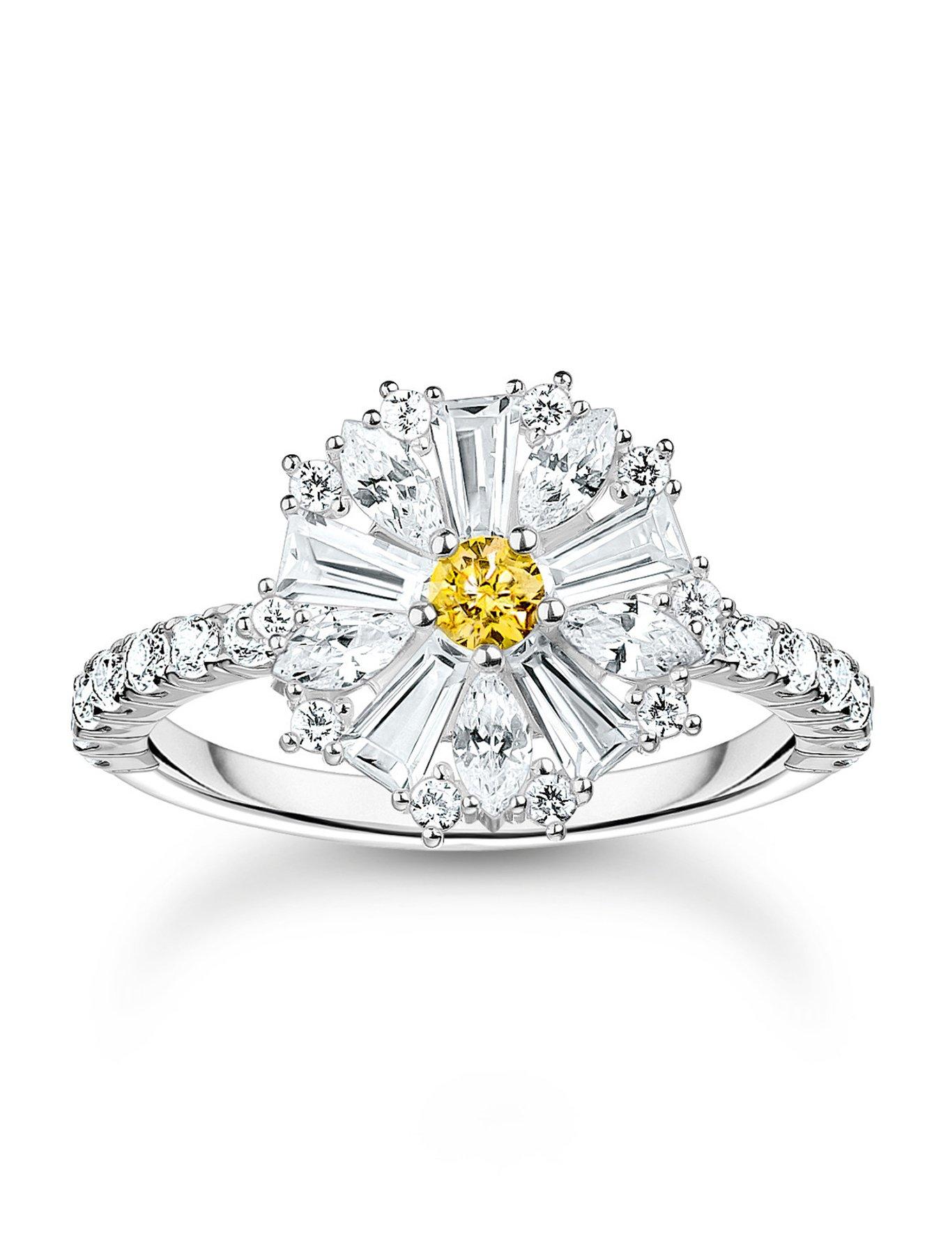 Thomas Sabo Lovely Daisy cocktail ring