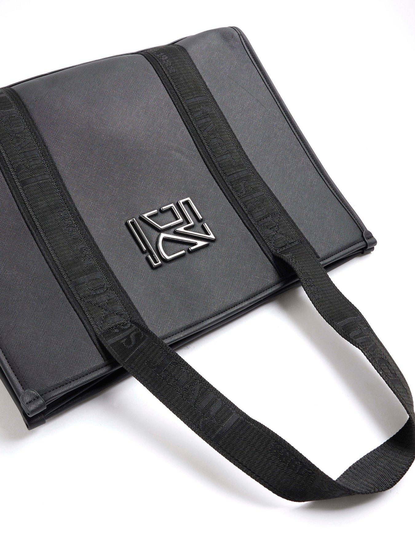 Image 5 of 5 of River Island Webbing Handle Ri Shopper - Black