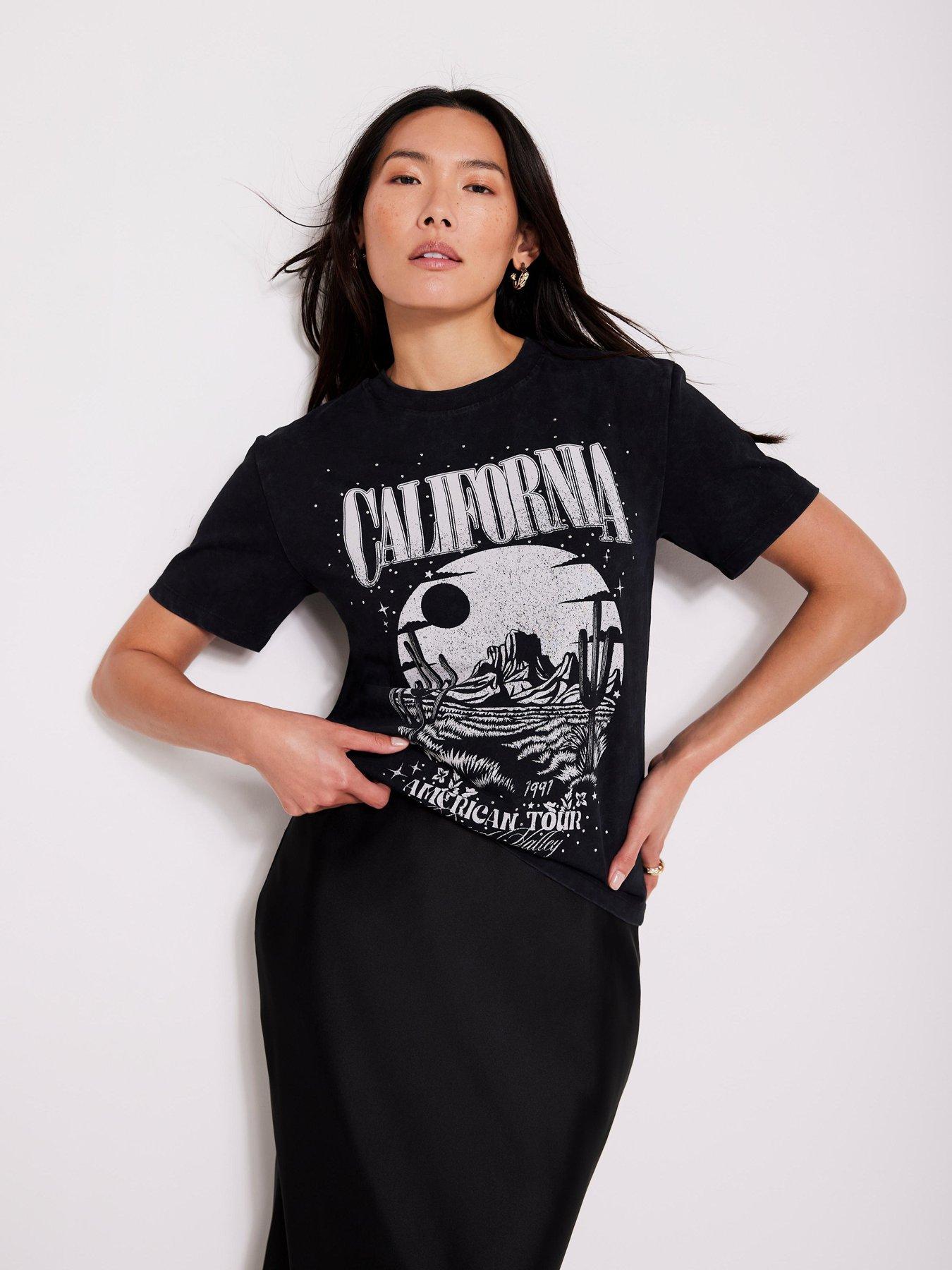 undefined California T-Shirt - Black