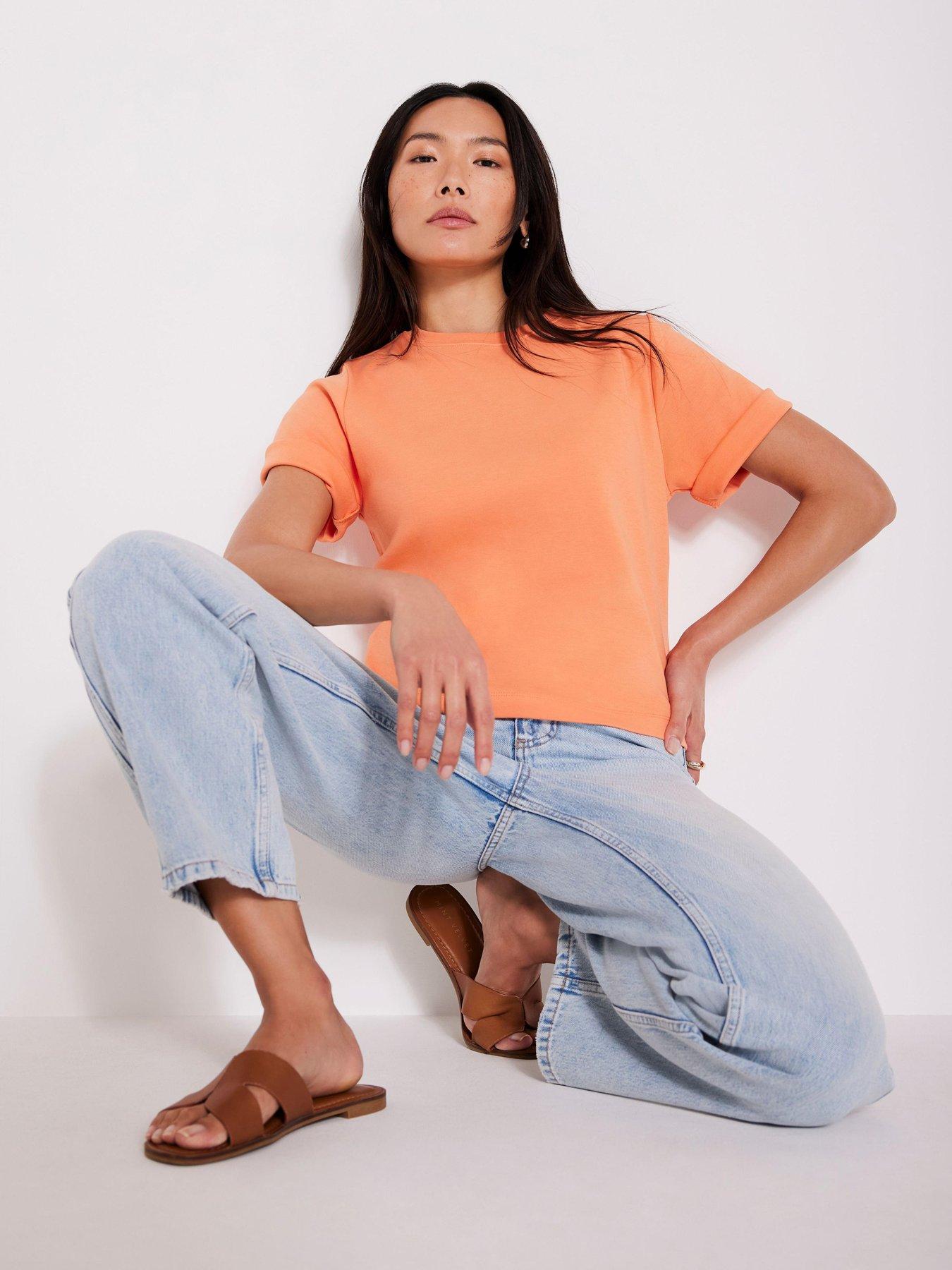 undefined Ultimate Cotton T-Shirt - Orange