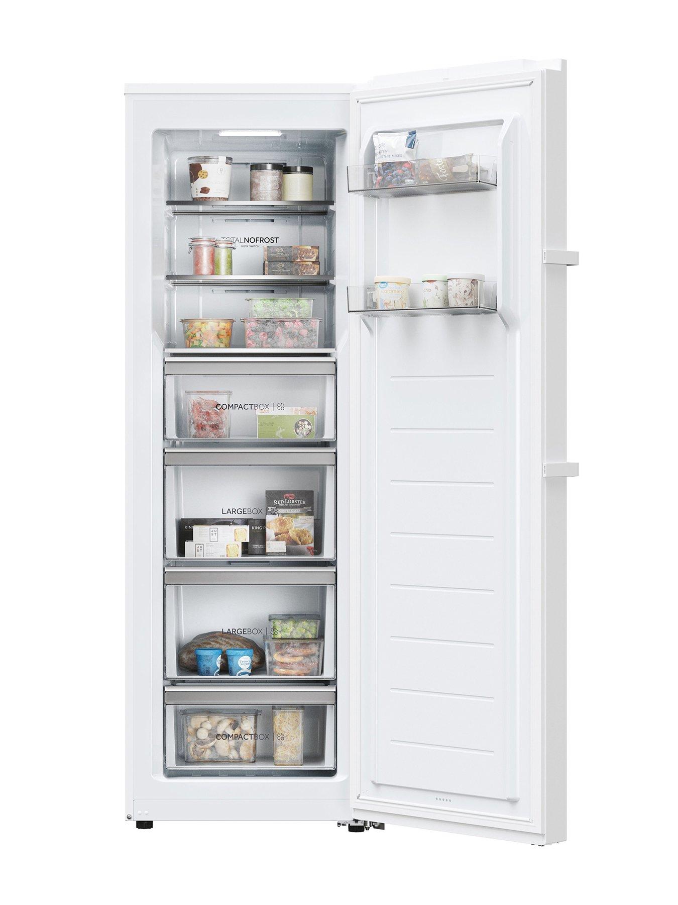 Image 2 of 7 of Haier H4F272WEH1K Upright Freezer with Instaswitch - White - E Rated