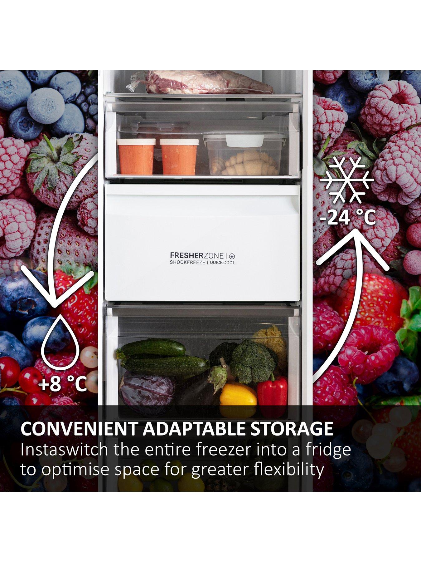 Image 5 of 7 of Haier H4F272WEH1K Upright Freezer with Instaswitch - White - E Rated