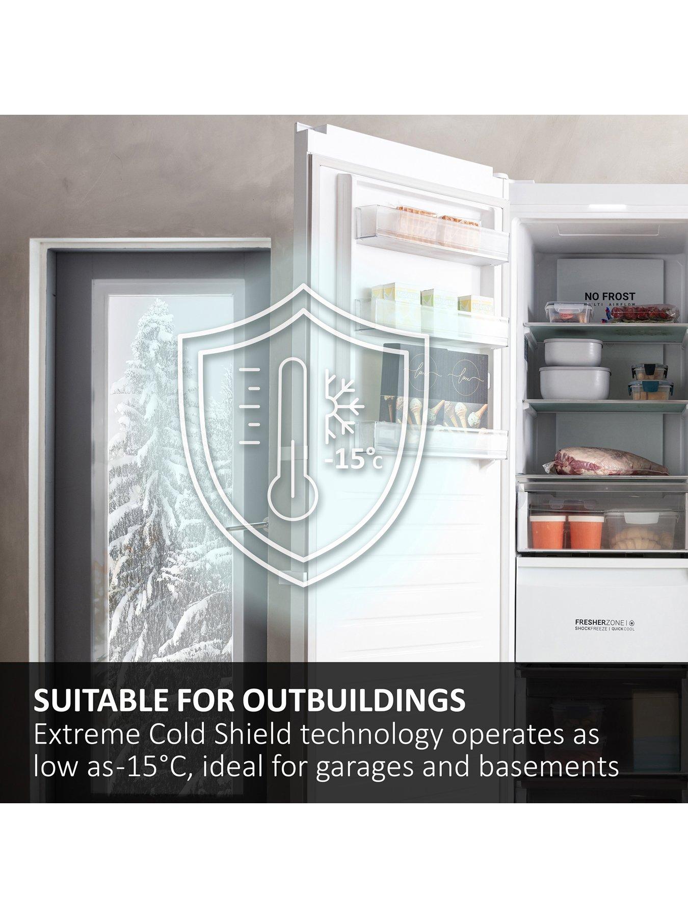Image 5 of 7 of Haier H4F306SDH1K TNF Upright Freezer with InstaSwitch - Silver -D Rated