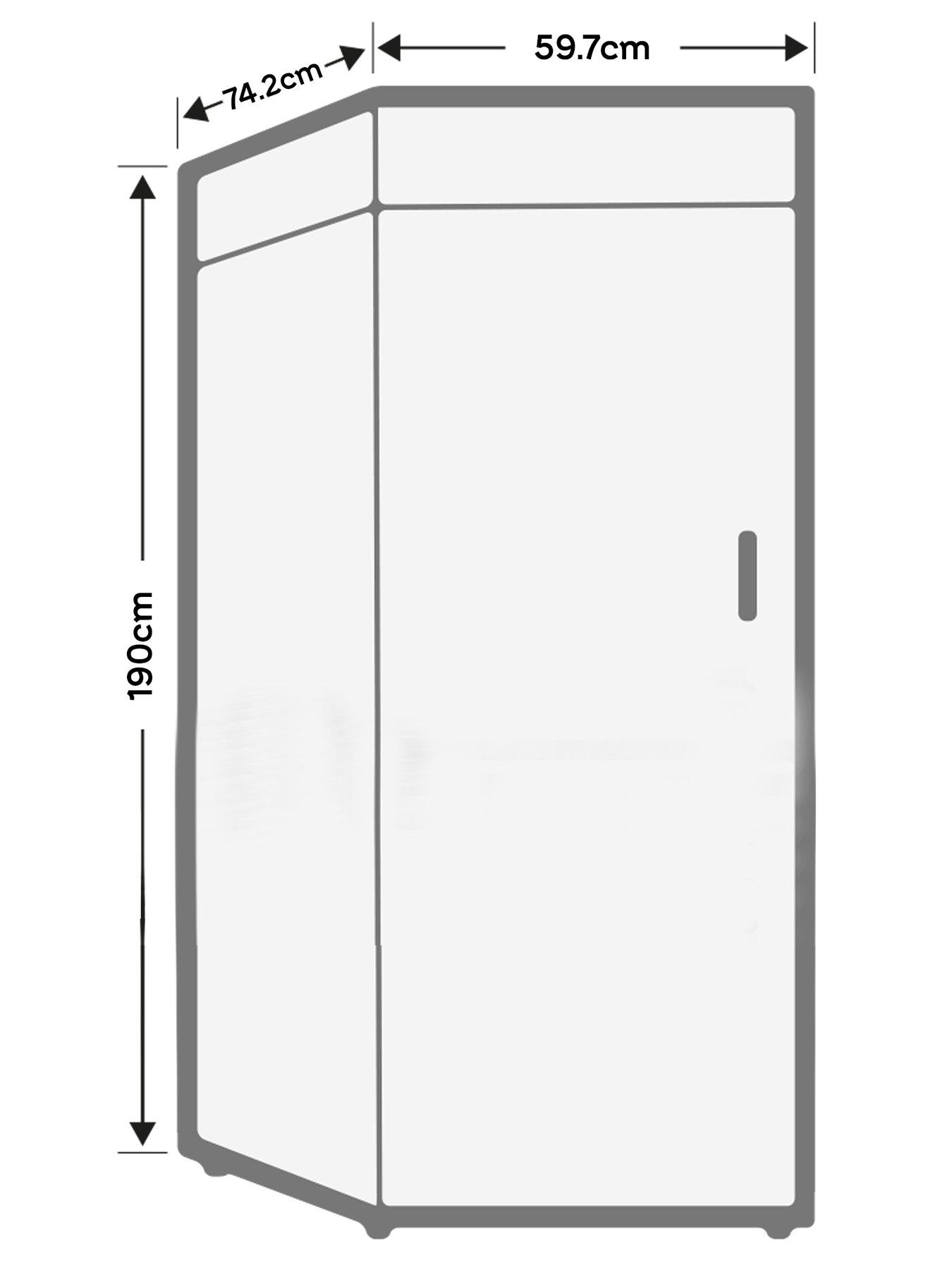 Image 7 of 7 of Haier H4F306SDH1K TNF Upright Freezer with InstaSwitch - Silver -D Rated