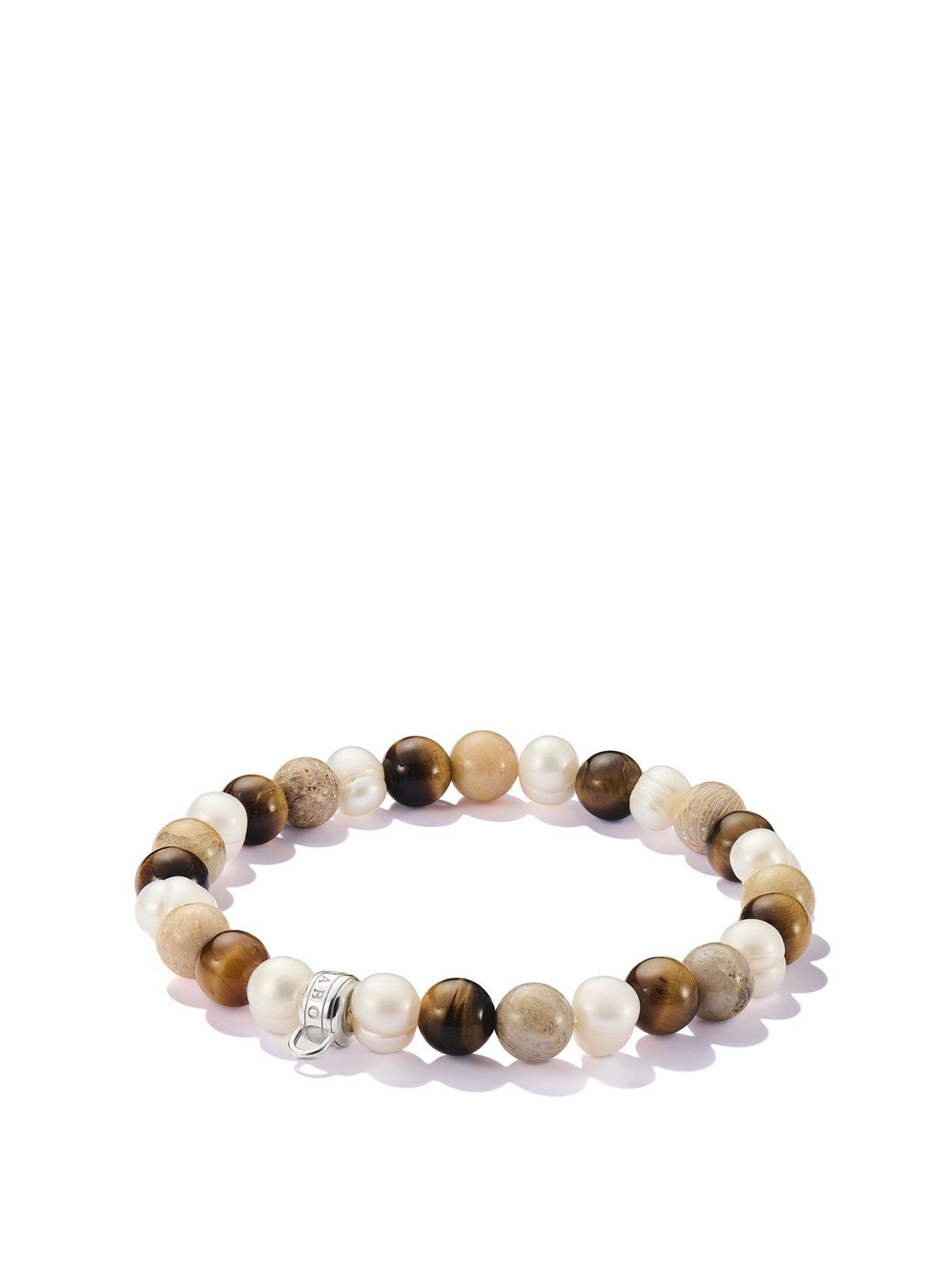 undefined Bracelet With Daisy Jasper Beads - Multi