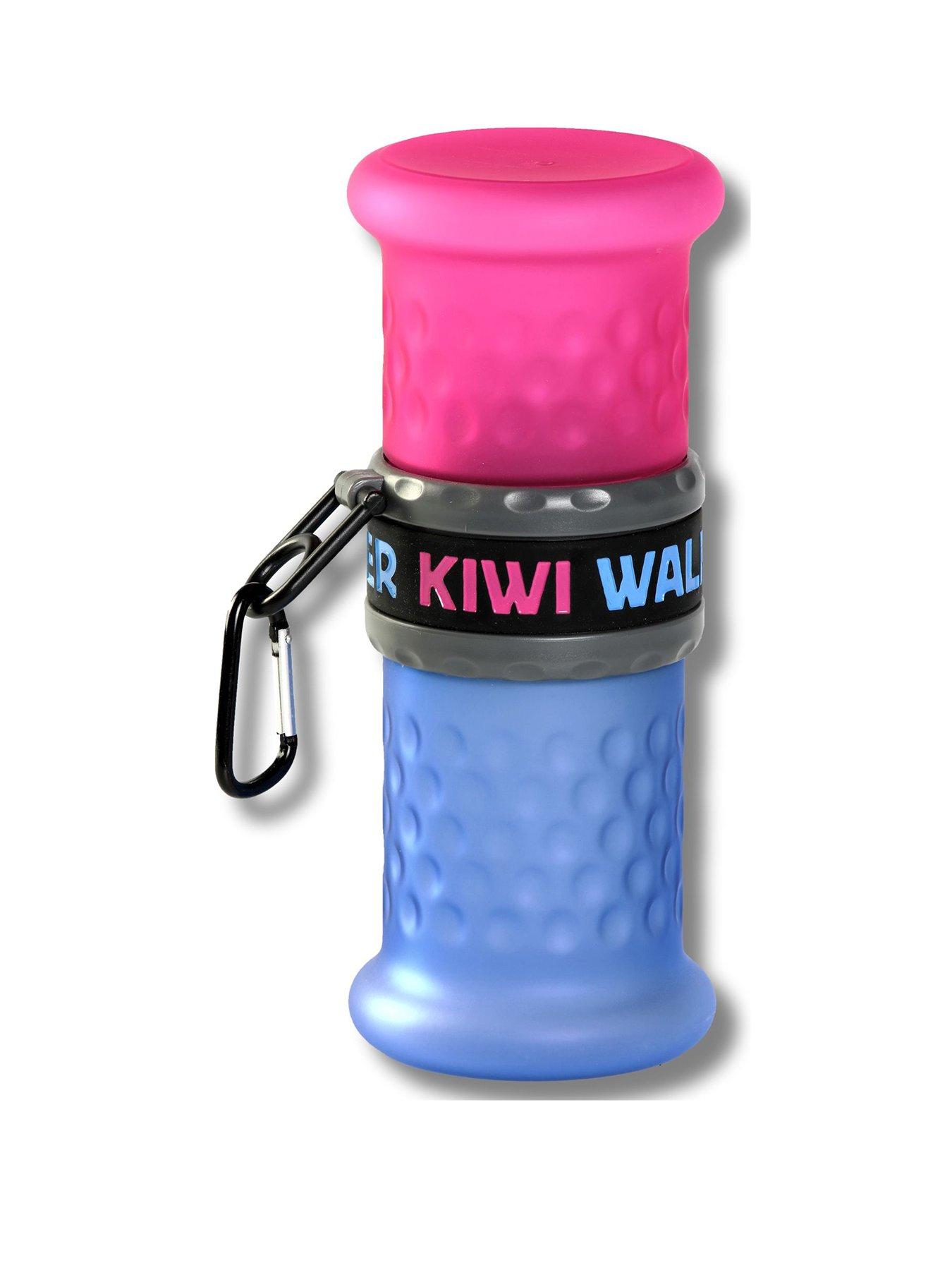 Kiwi Walker Travel Bottle 2in1 -  Pink/Blue