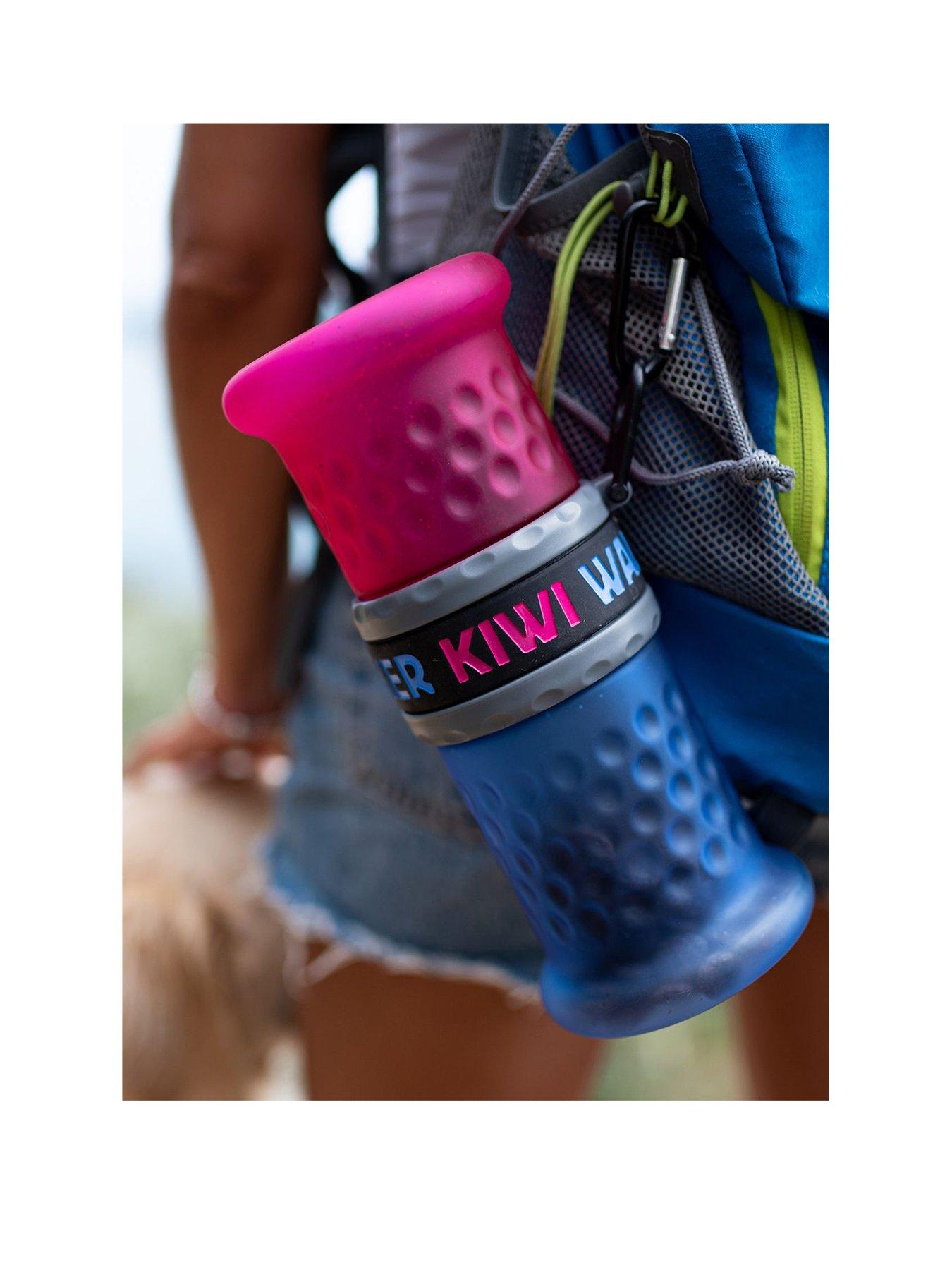 back image of kiwi-walker-travel-bottle-2in1-pinkblue