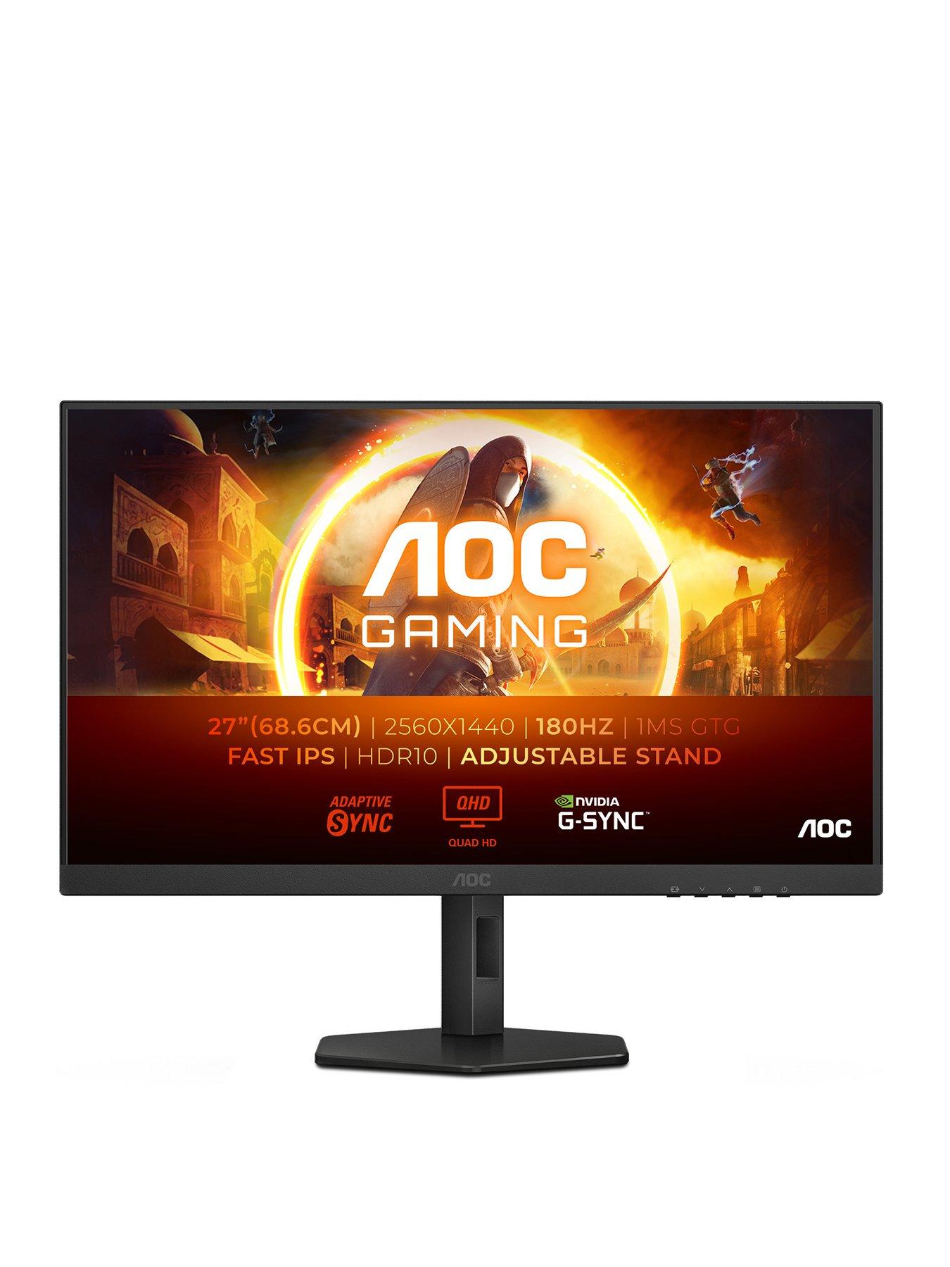 aoc-q27g4xf-27in-qhd-2560x1440-180hz-fast-ips-gaming-monitor-black