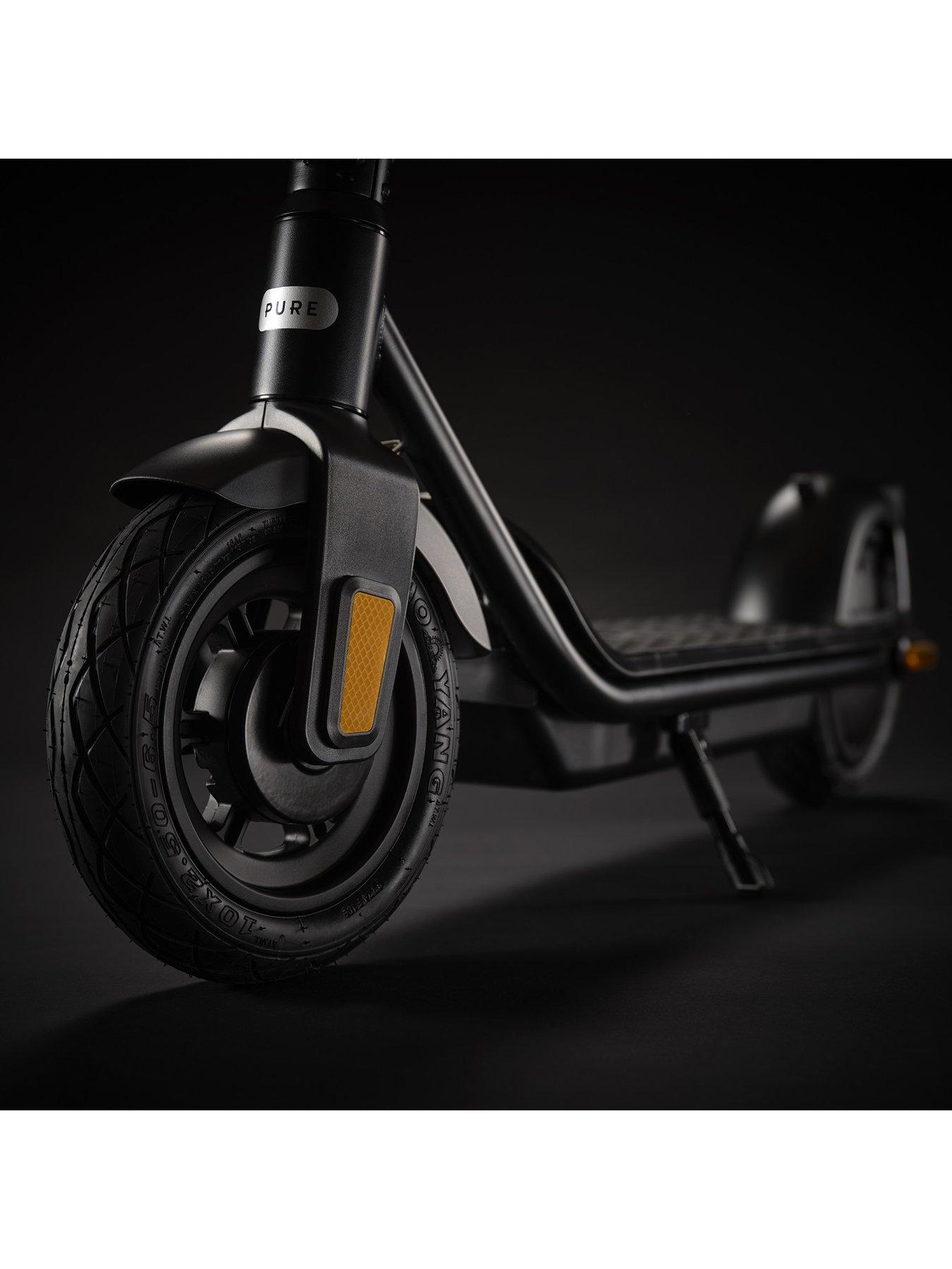  image of pure-pure-air5-folding-electric-scooter--nbspblack-suitable-for-ages-16