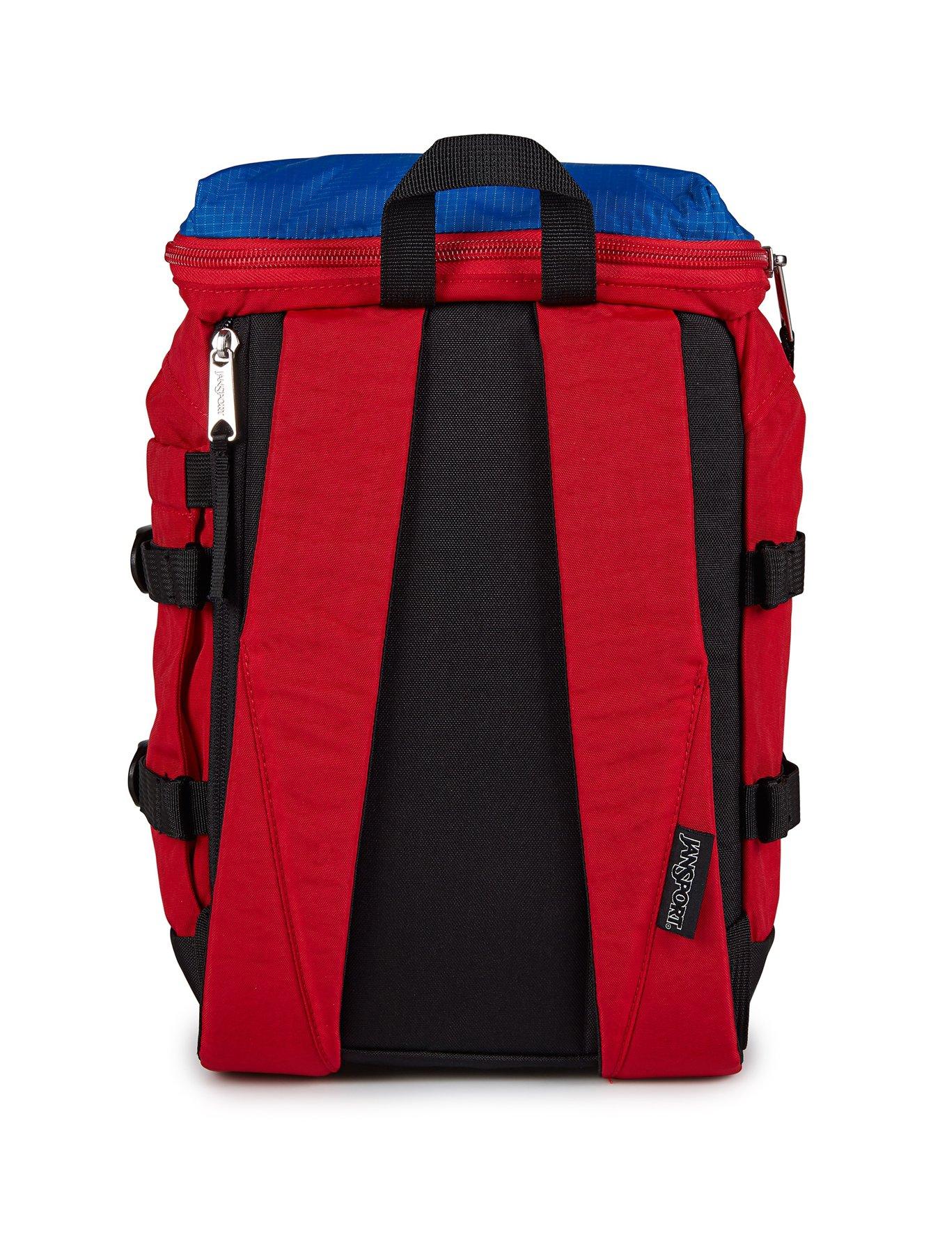 JanSport Mini Skip Backpack - Red/Blue | Littlewoods