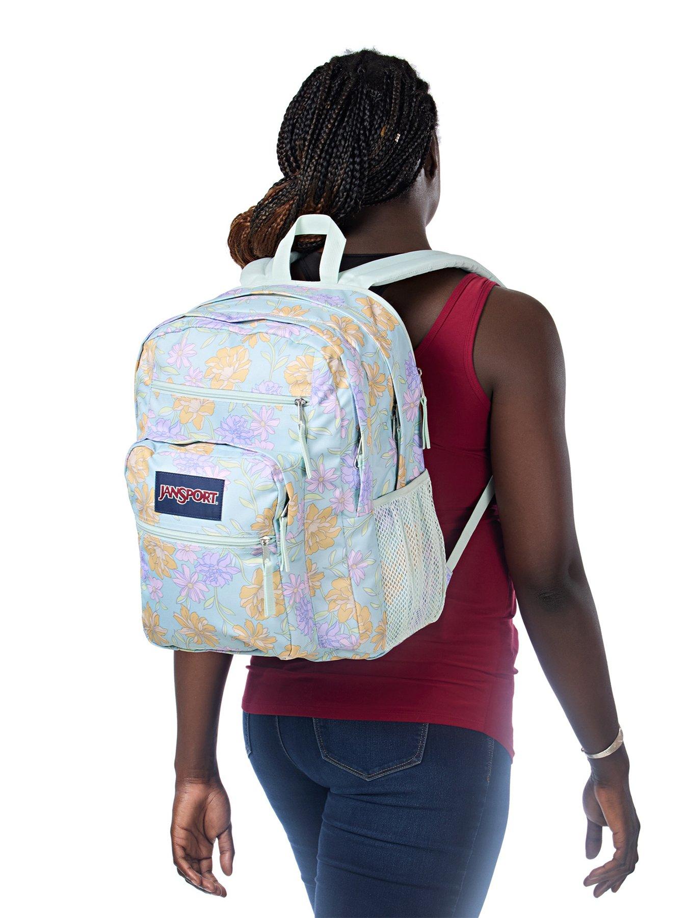 undefined Big Student FADED FLORAL FRESH MINT Backpack