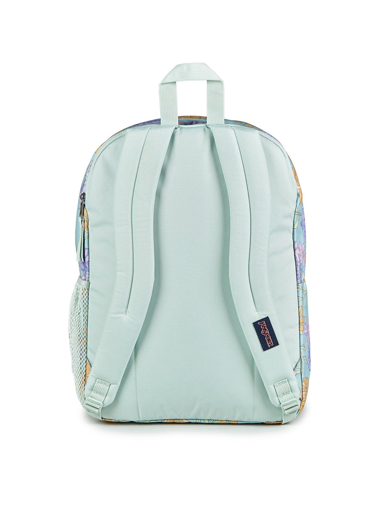 Image 3 of 7 of JanSport Big Student FADED FLORAL FRESH MINT Backpack