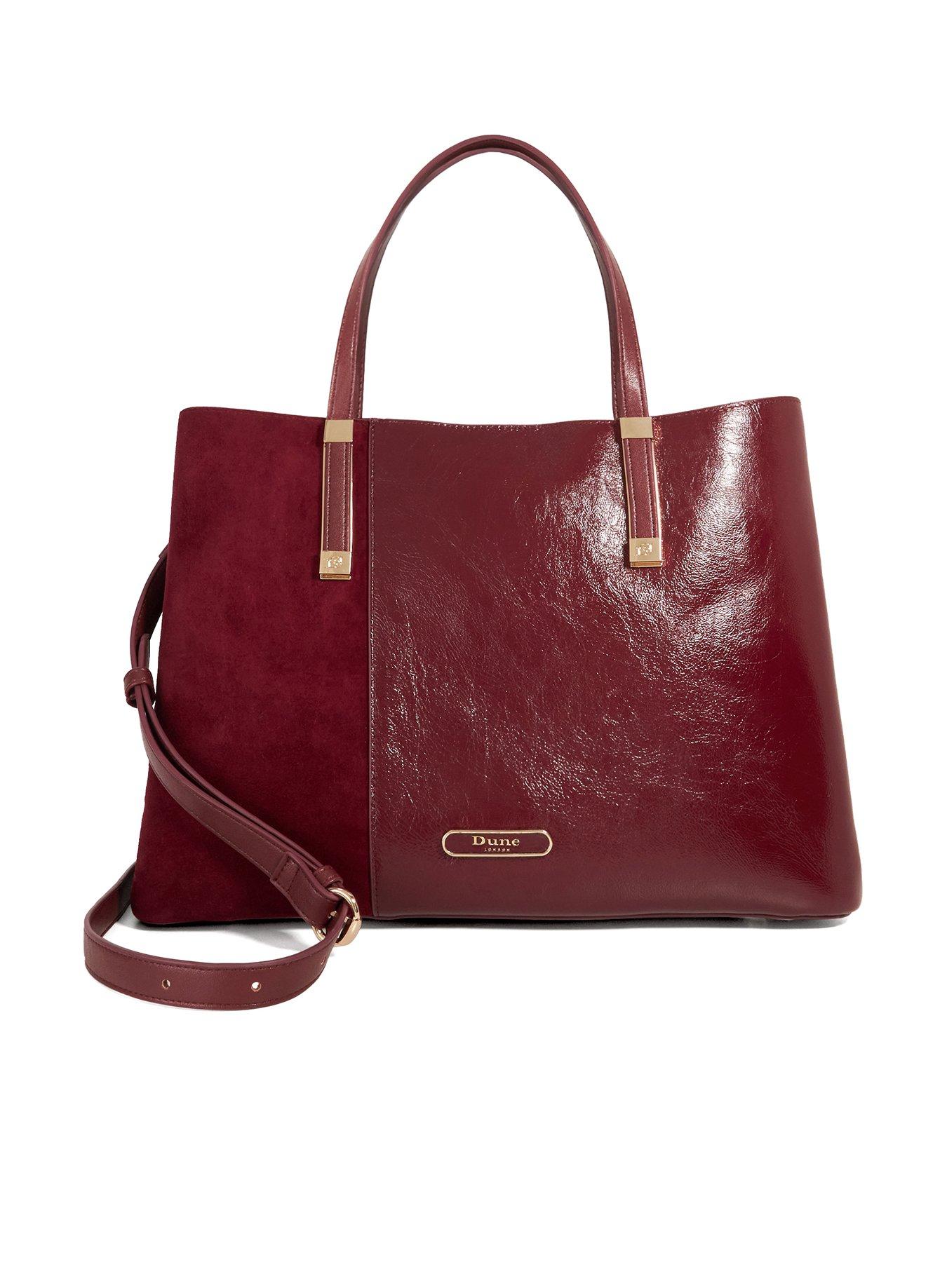 undefined Dorry P Textured Tote Bag - Burgundy