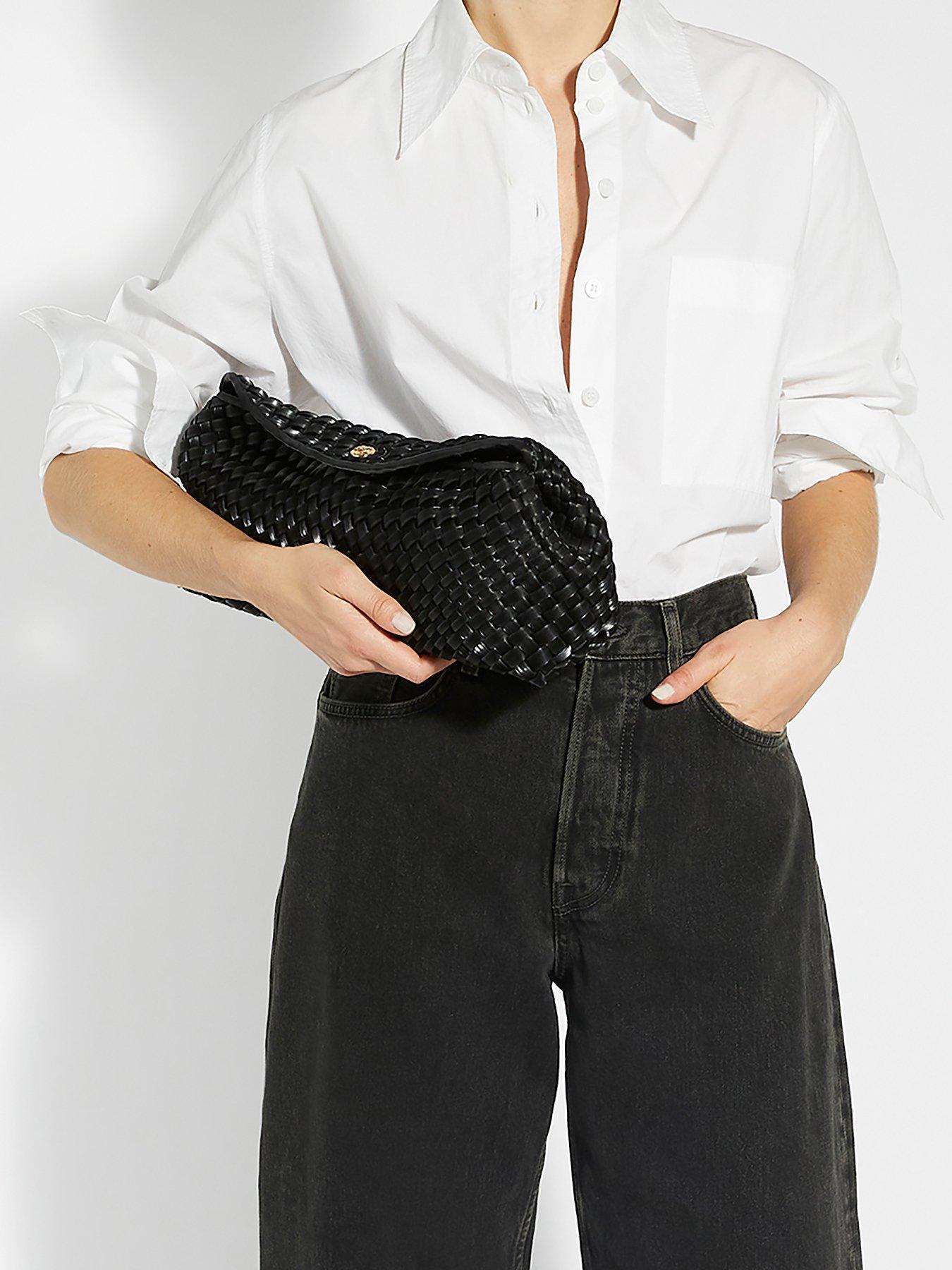 undefined Encourage Oversized Clutch Bag - Black