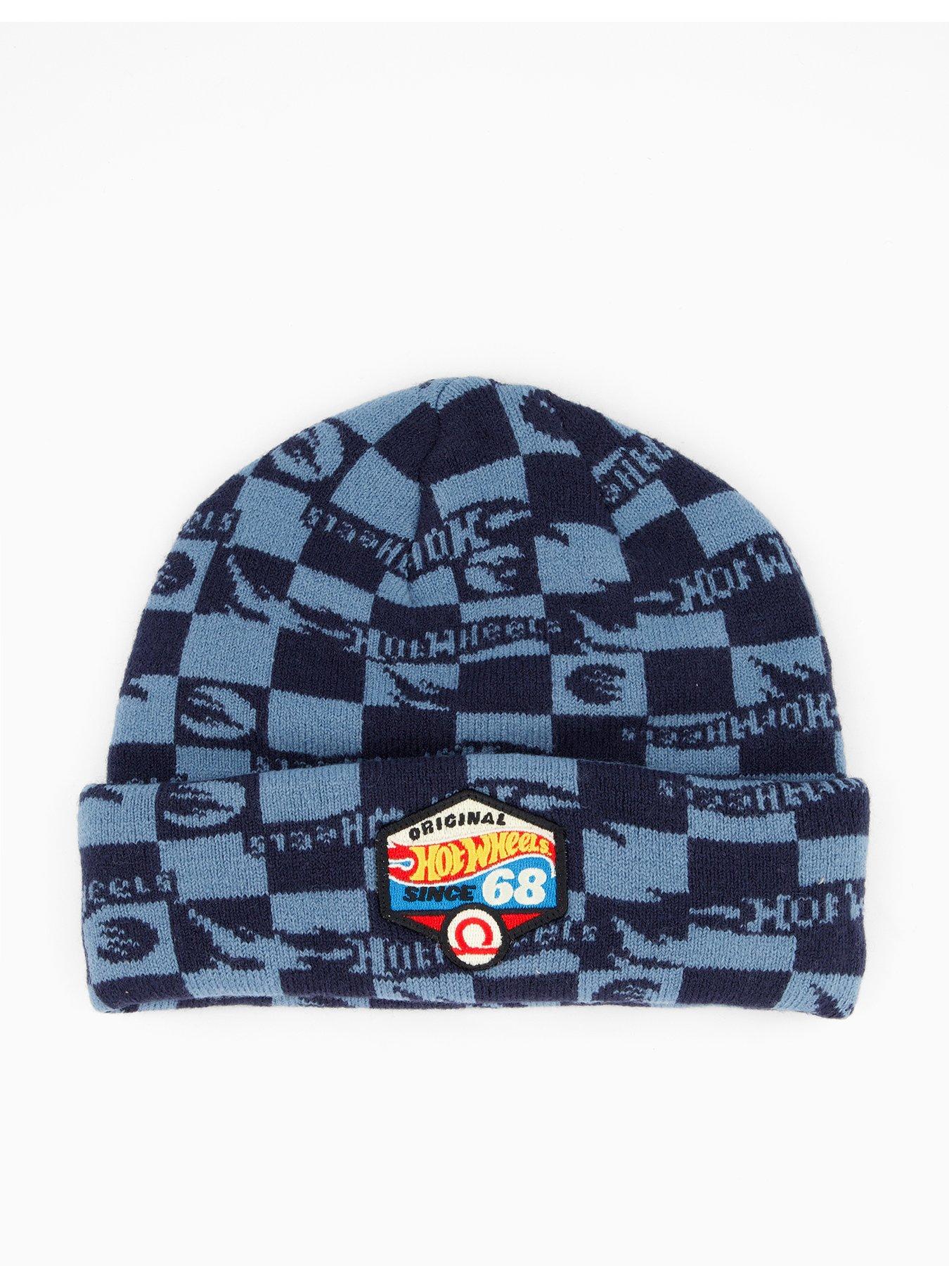 Hot Wheels Badge Beanie - Blue