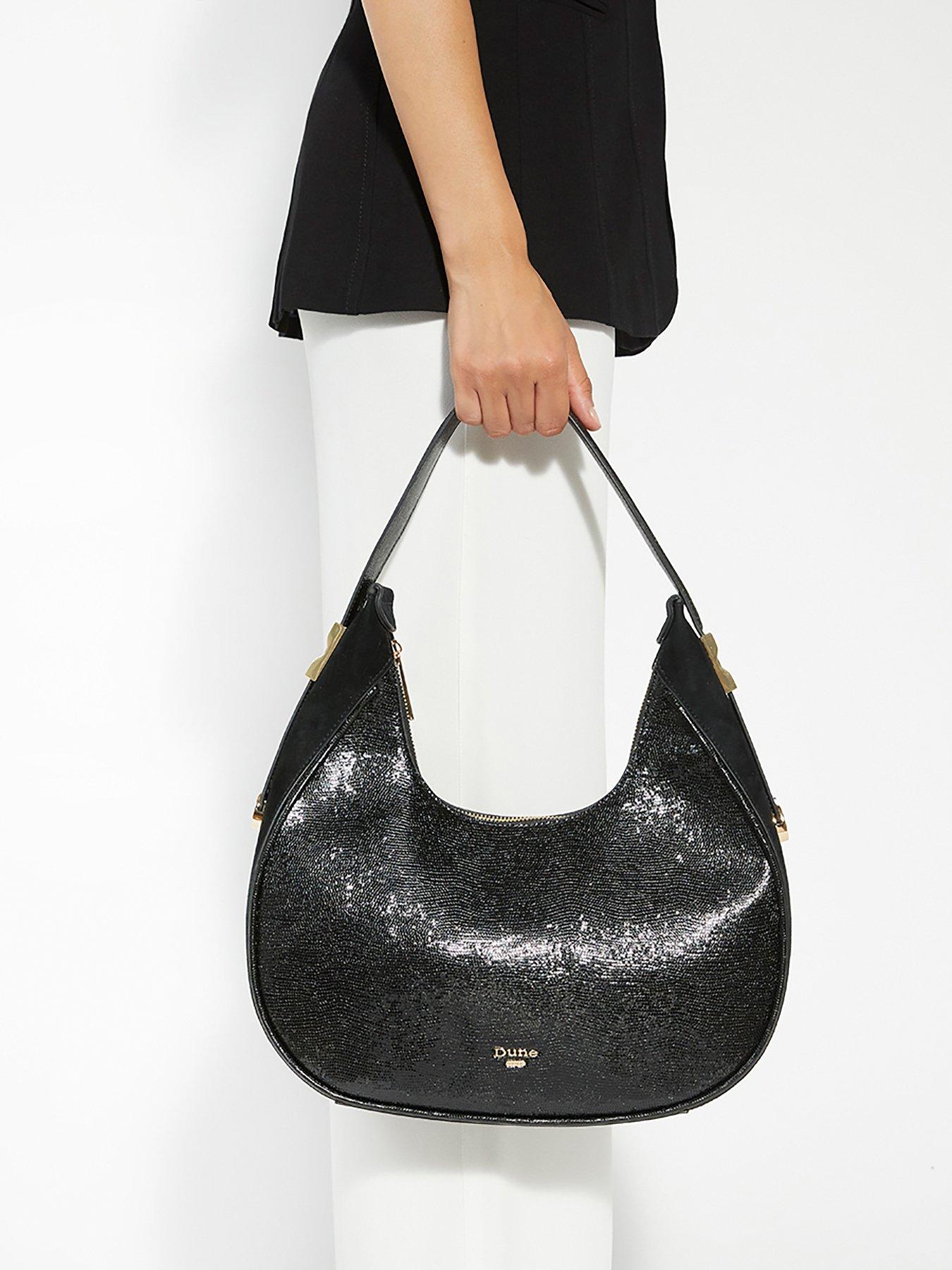 Dune London Dedicated Scoop Shoulder Bag - Black