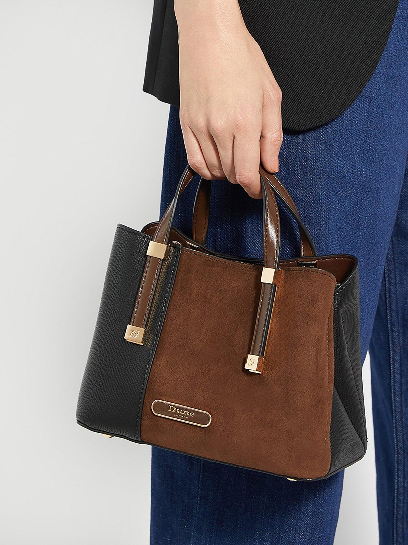 undefined Dinkydorry Textured Tote Bag - Dark Brown