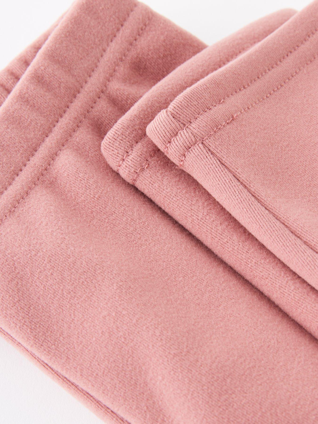 Image 4 of 4 of V by Very Girls Fleece Lined Leggings - Pink