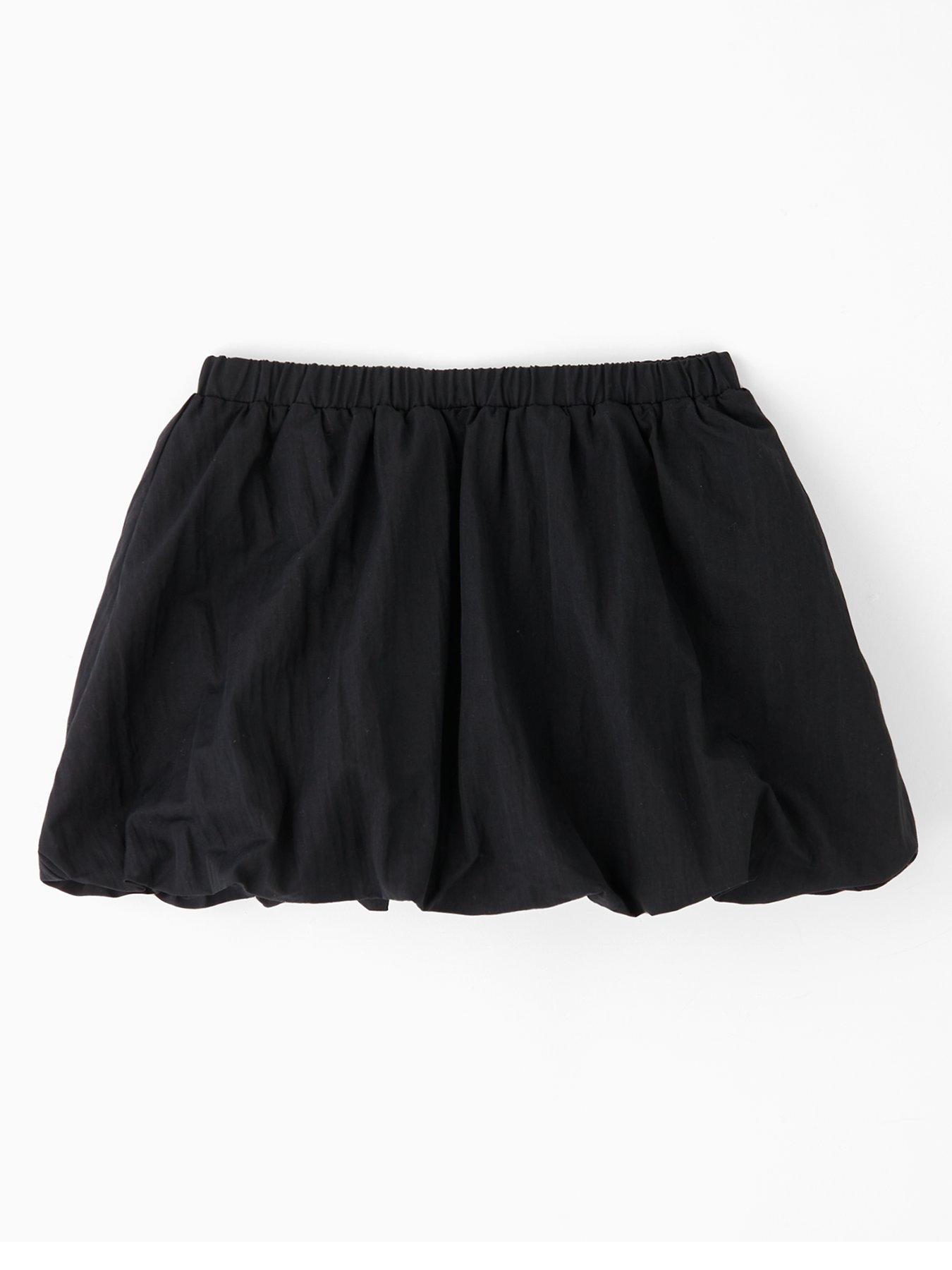 Image 2 of 4 of The Very Collection Girls Puff Ball Skirt - Black