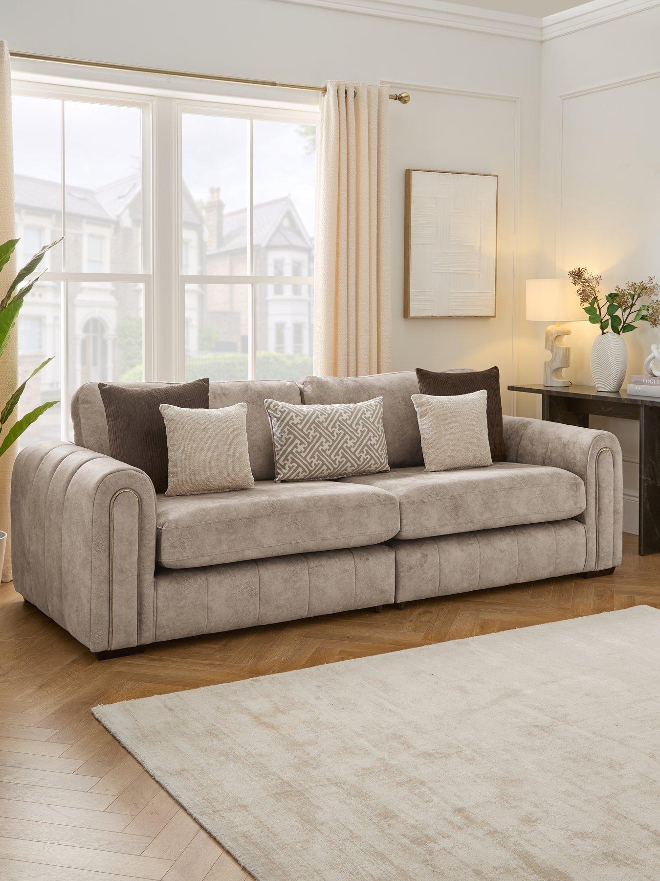 undefined Amara 4 Seater Sofa - Made to Order in the UK
