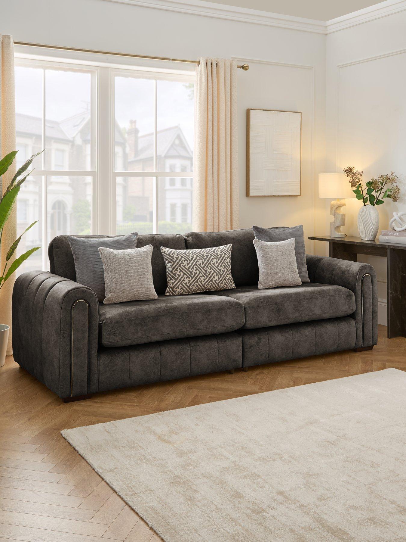 undefined Amara 4 Seater Sofa - Made to Order in the UK