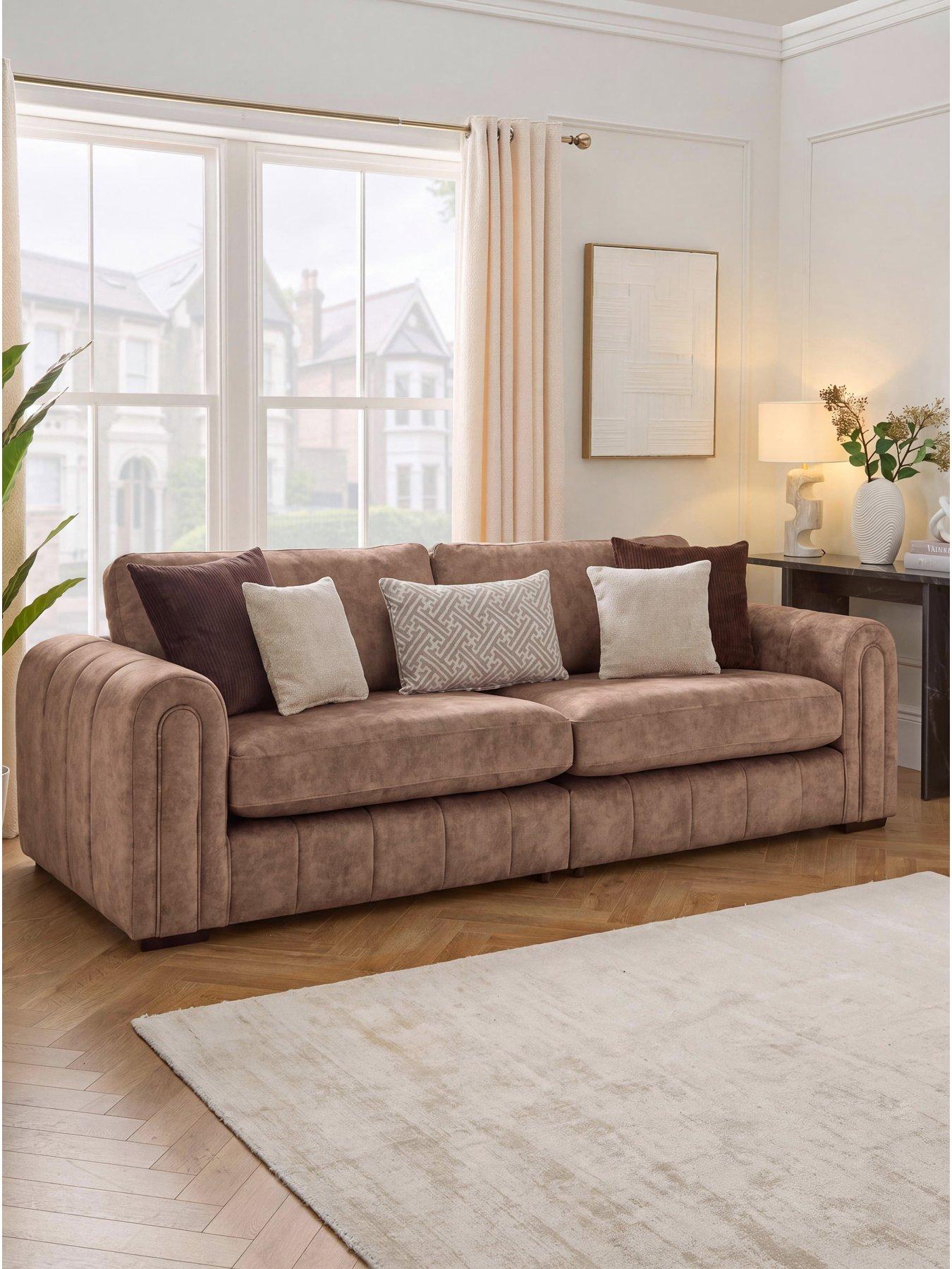 The Very Collection Amara 4 Seater Sofa - Made to Order in the UK