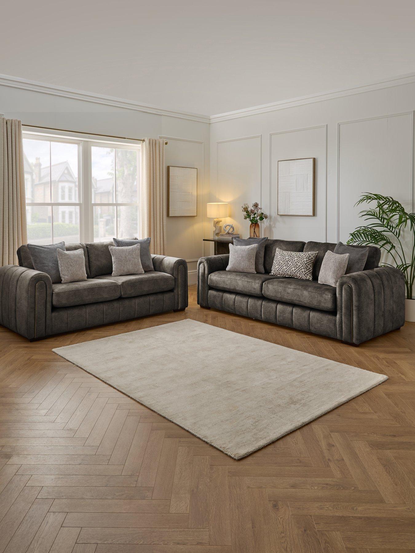 The Very Collection Amara 3 + 2 Seater Sofa Set (Buy  &  SAVE!) - Made to Order in the UK