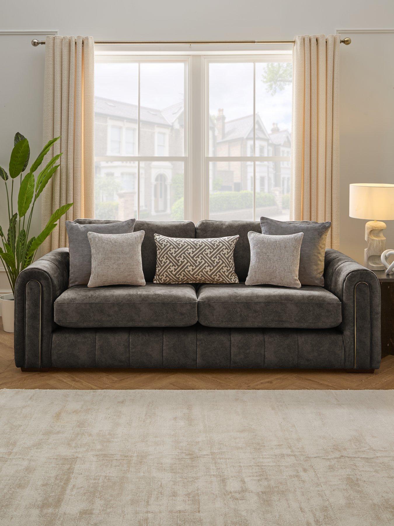 The Very Collection Amara 3 Seater Sofa - Made to Order in the UK