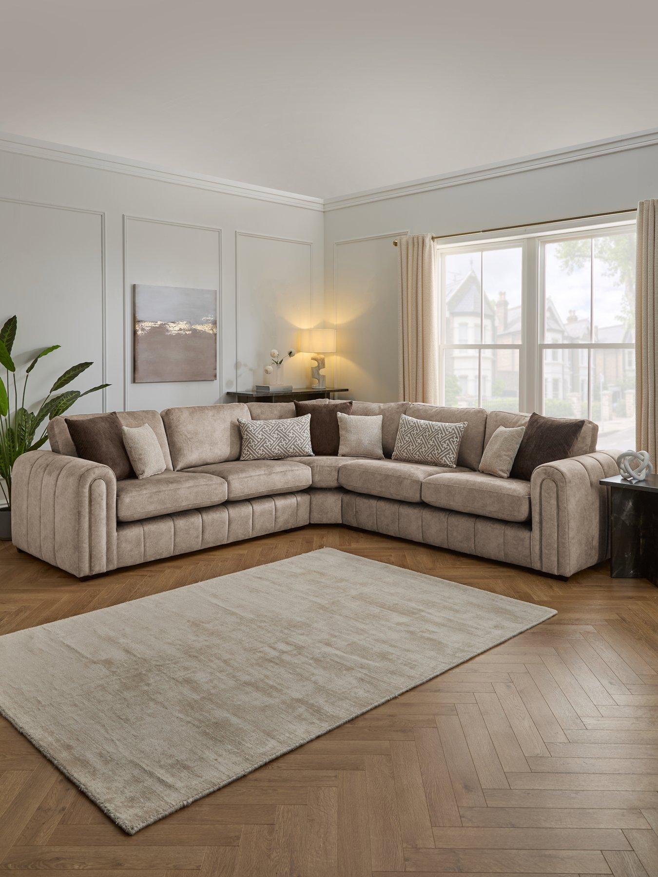 undefined Amara Corner Group Sofa - Made to Order in the UK