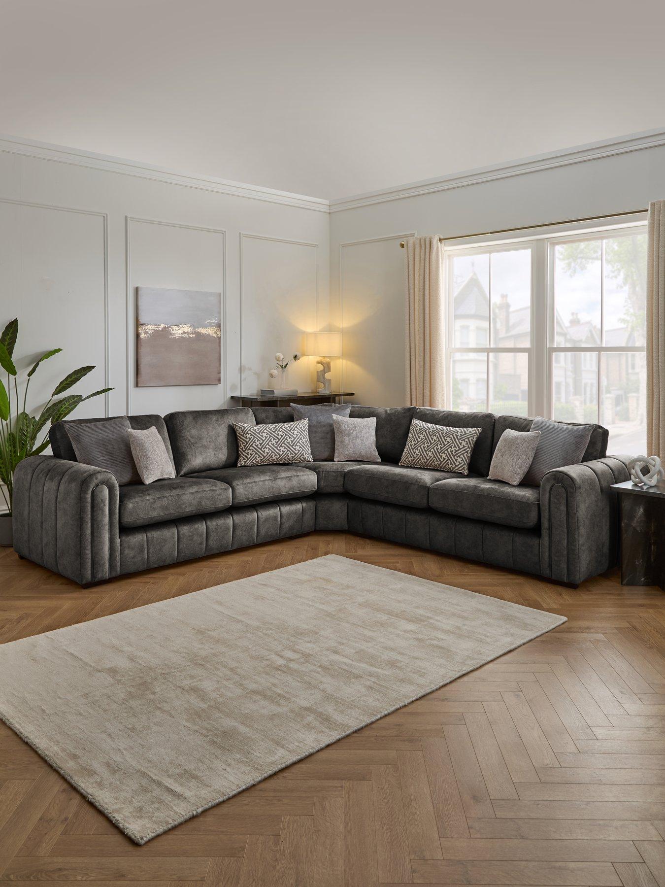 undefined Amara Corner Group Sofa - Made to Order in the UK