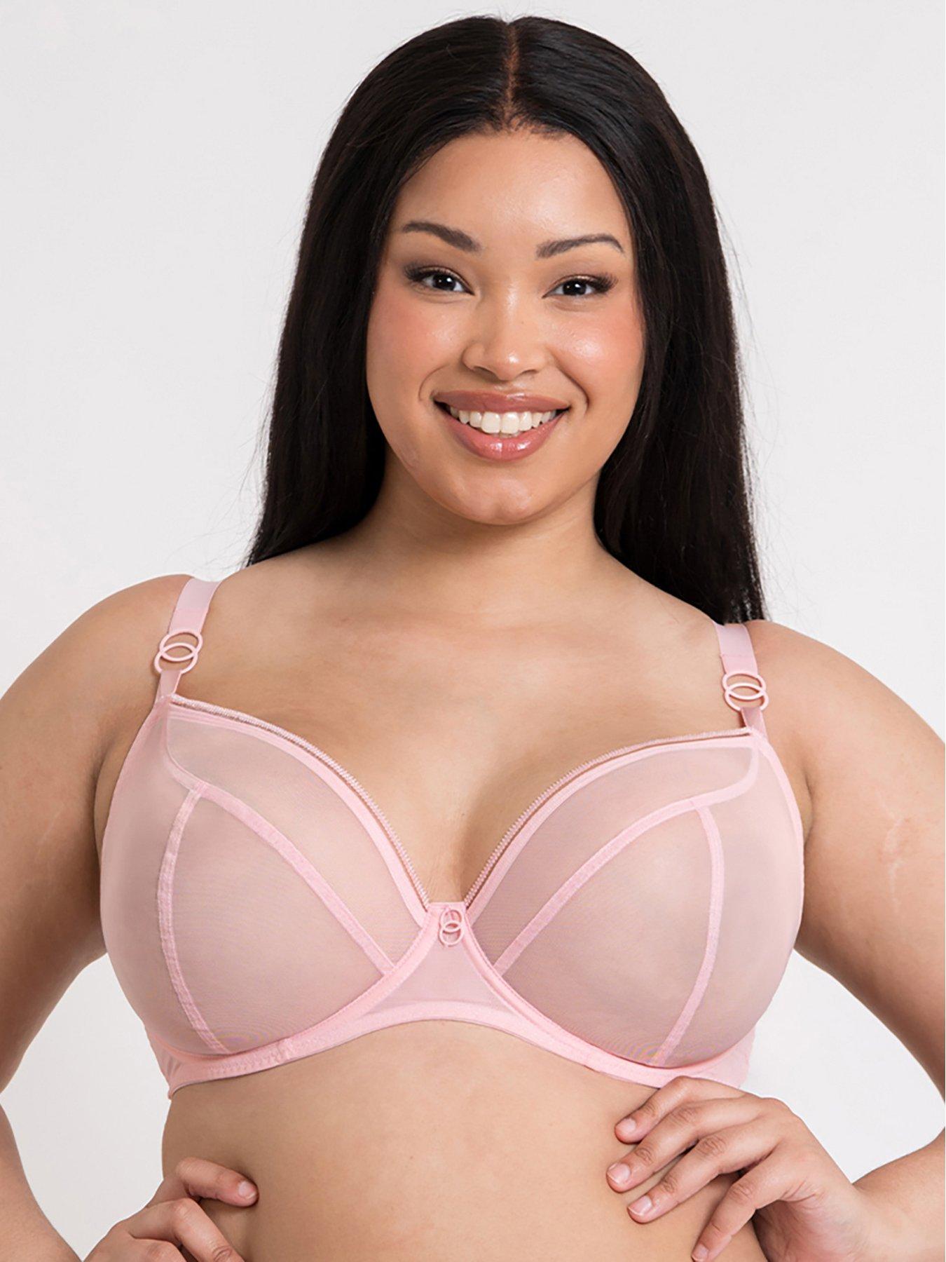 Curvy Kate Lifestyle Plunge Bra - Blush Pink