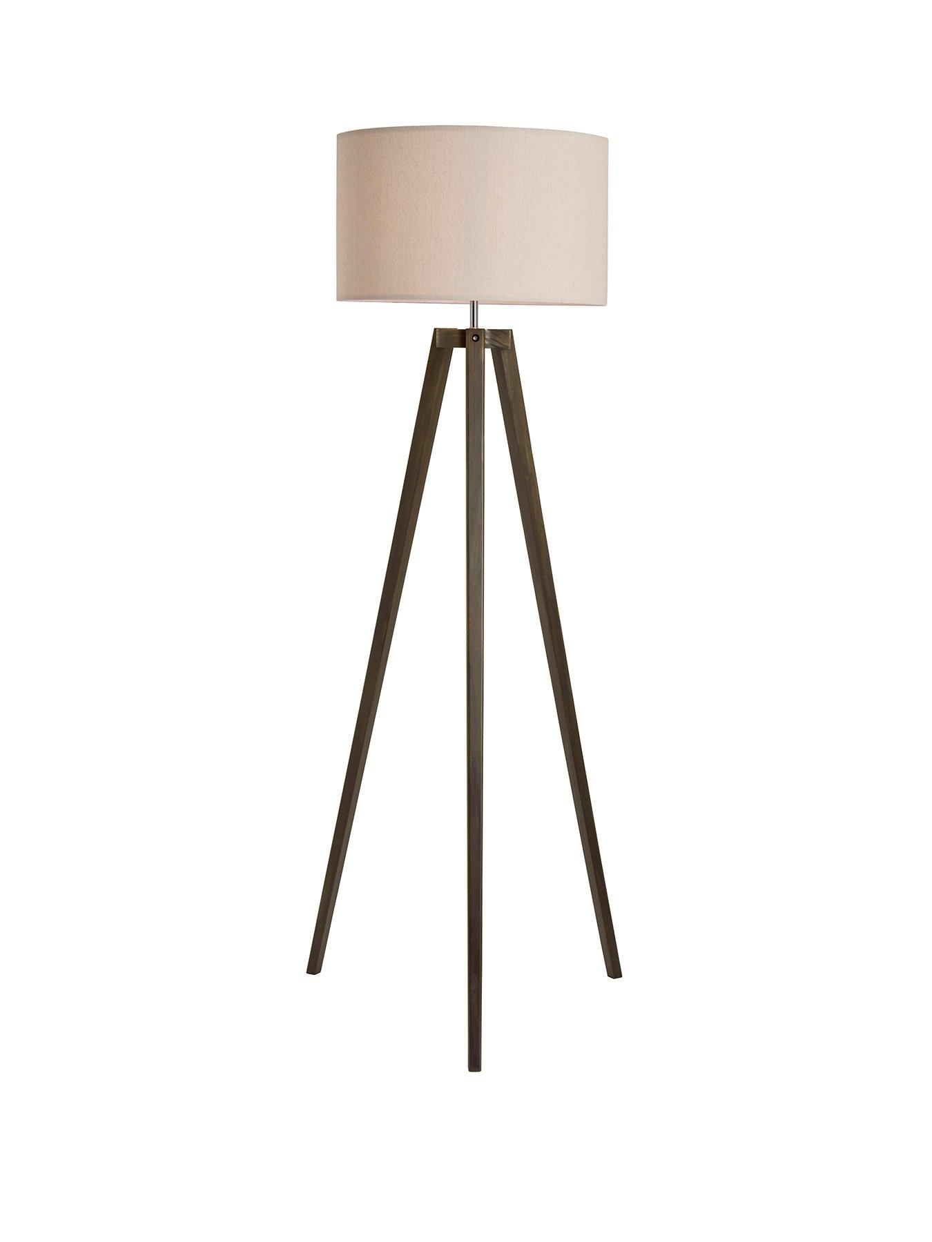  image of very-home-keeley-wooden-tripod-floor-lamp
