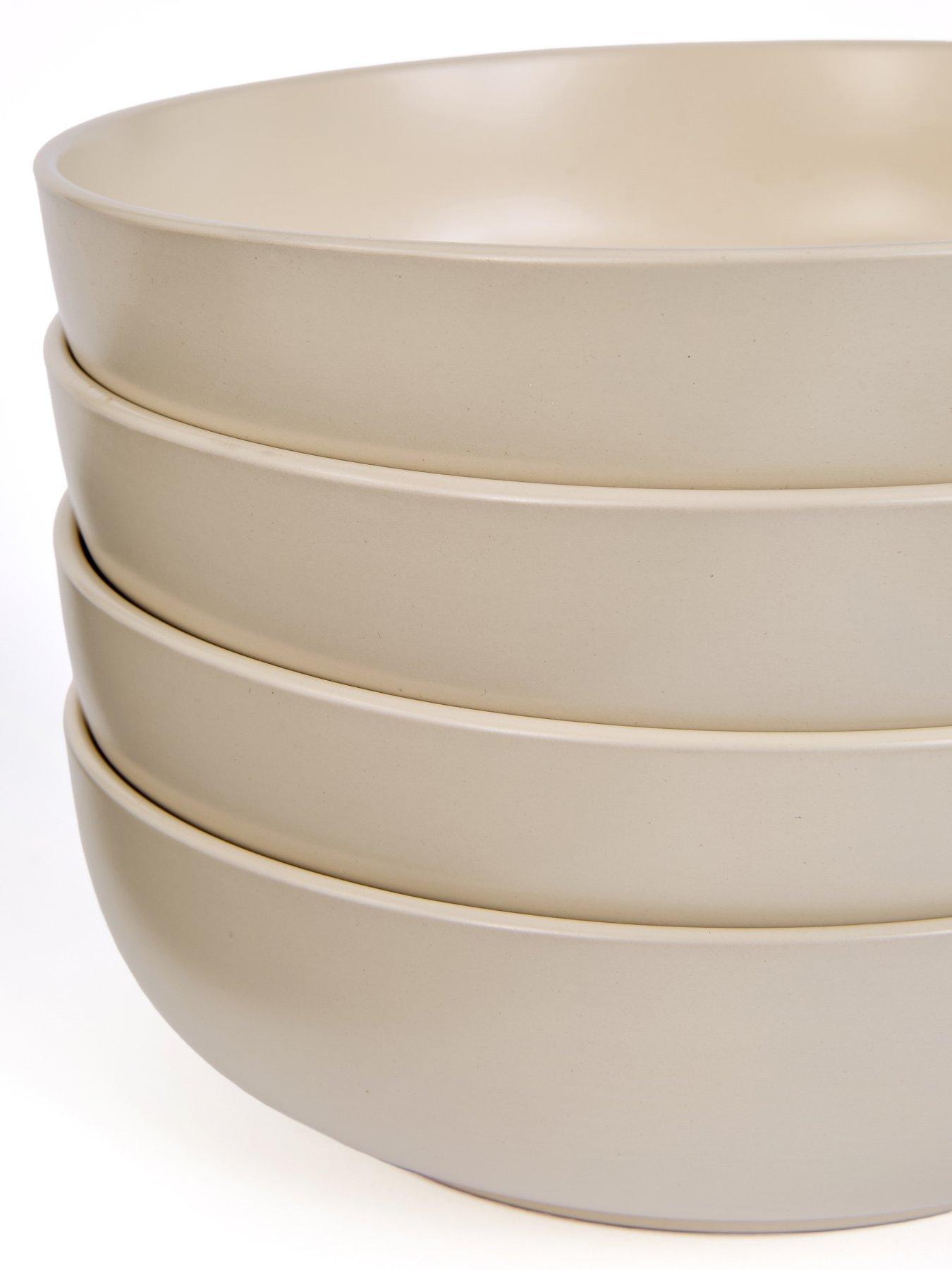  image of very-home-cream-set-of-4-saintes-pasta-bowls