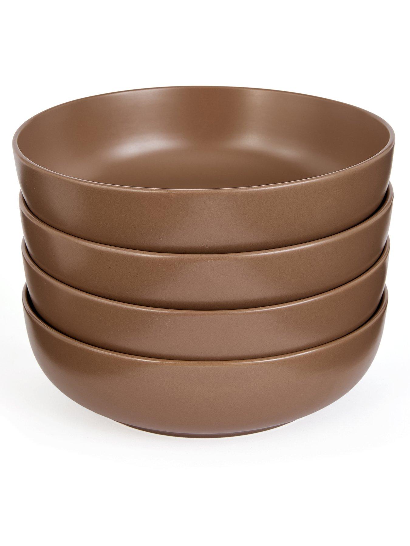  image of very-home-mushroom-set-of-4-saintes-pasta-bowls