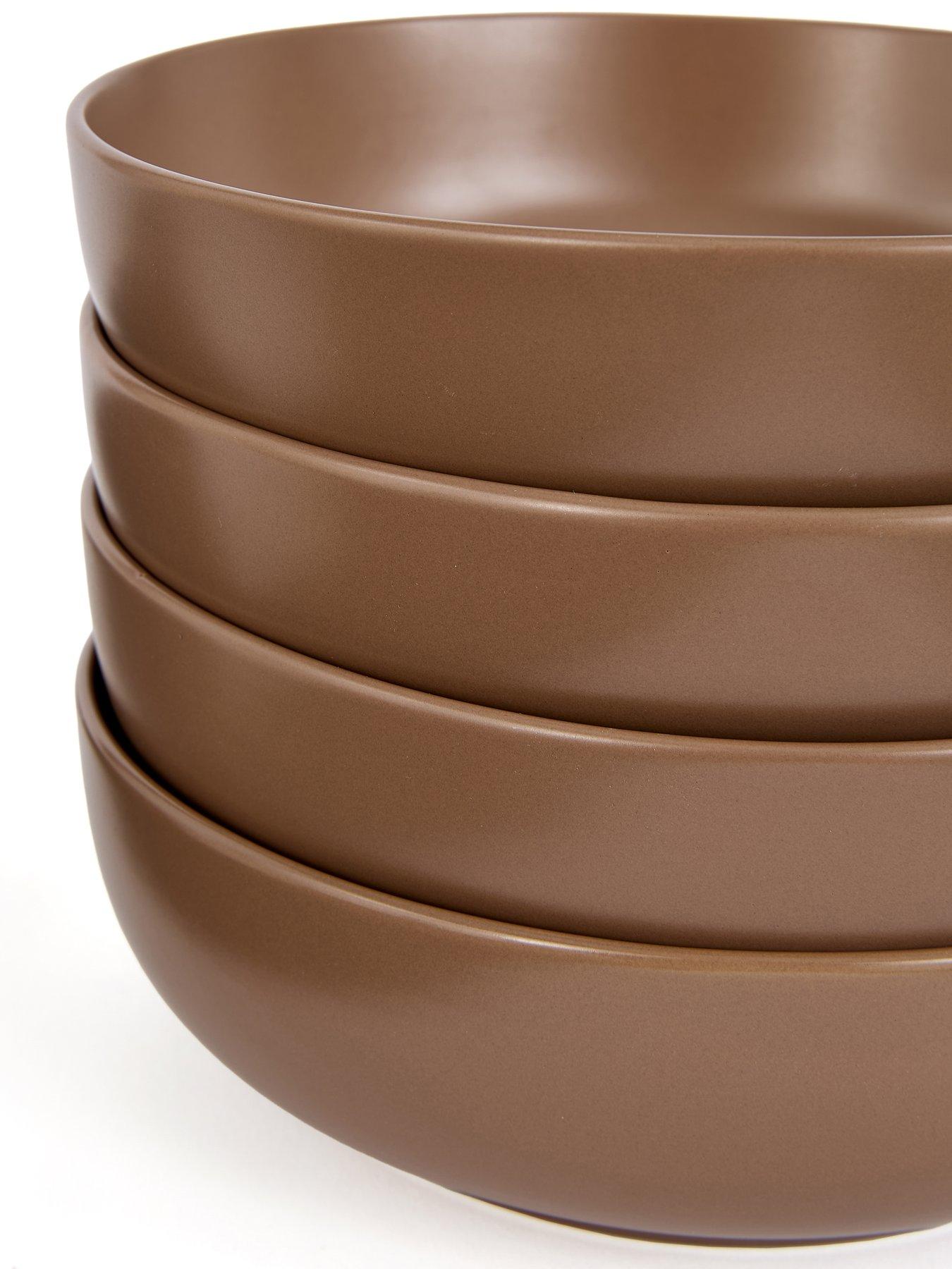  image of very-home-mushroom-set-of-4-saintes-pasta-bowls