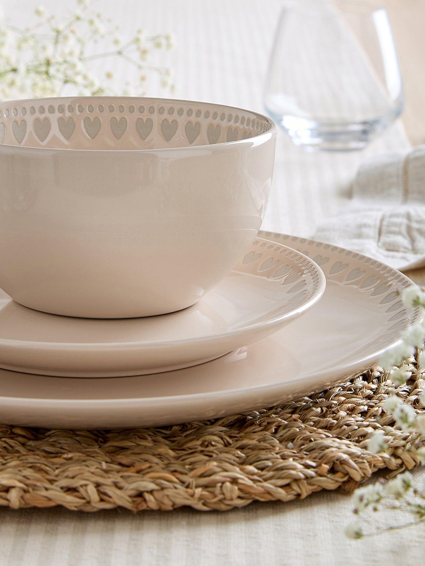 stillFront image of very-home-heart-pad-print-12-piece-dinner-set