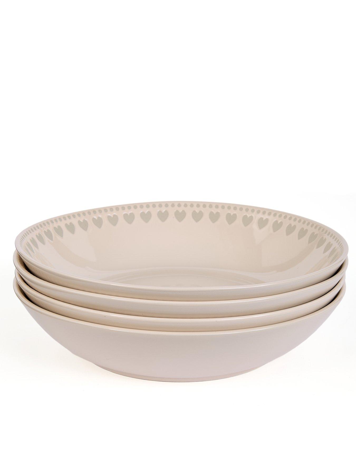  image of very-home-heart-pad-print-set-of-4-saintes-pasta-bowls