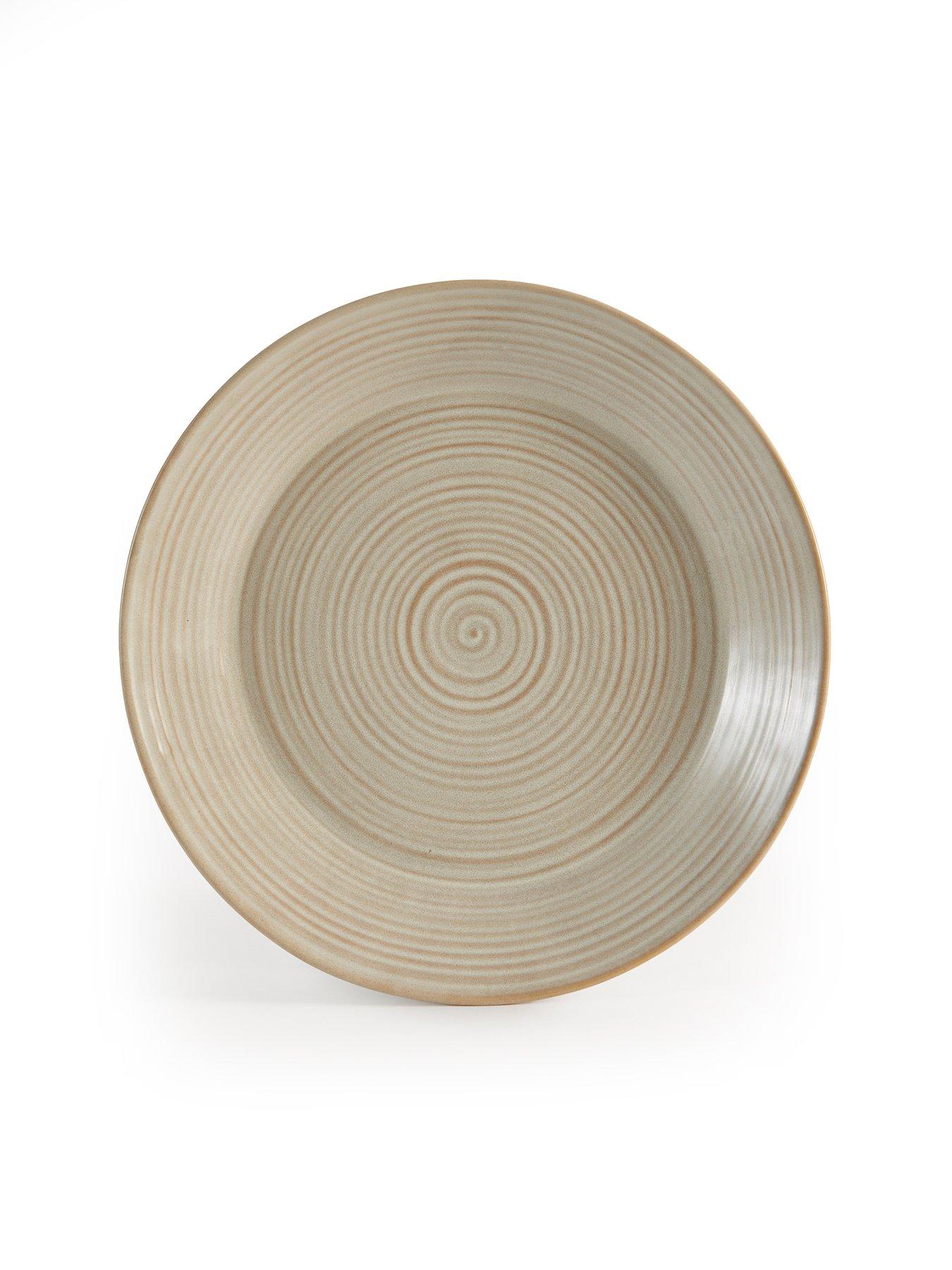 Image 5 of 7 of Michelle Keegan Home Spinwash Rimmed 12 Piece Dinner Set