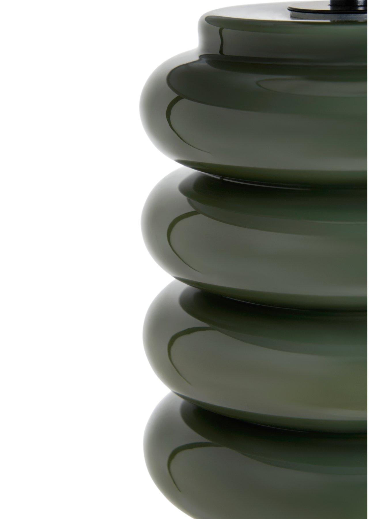  image of bhs-rahya-ribbed-glass-table-lamp